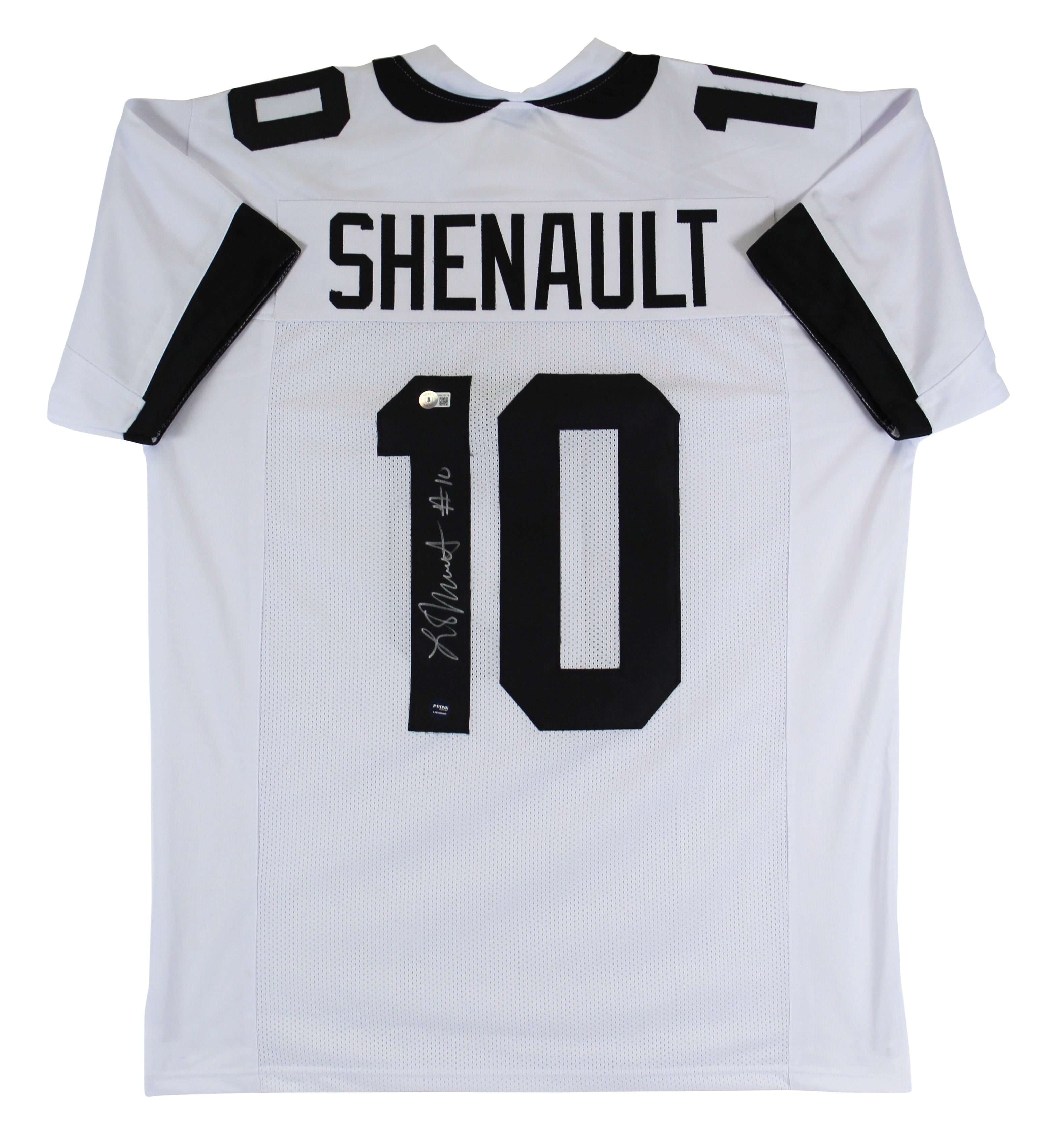 Laviska Shenault Jr. Authentic Signed White Pro Style Jersey BAS Witnessed