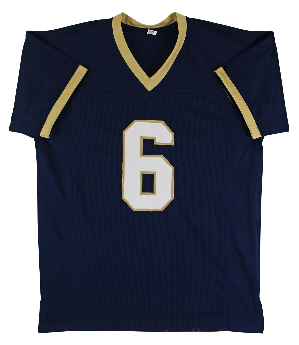 Notre Dame Jerome Bettis Authentic Signed Navy Blue Pro Style Jersey BAS Witness