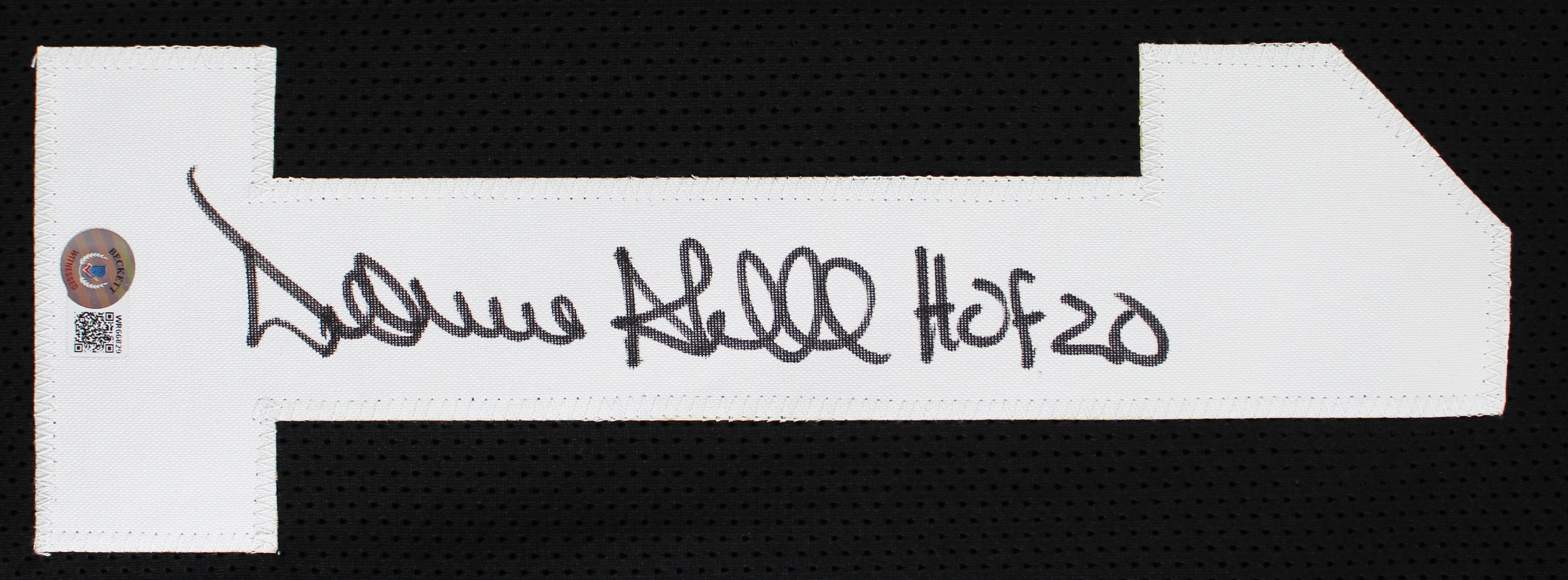 Donnie Shell Authentic Signed Black Pro Style Jersey Autographed BAS Witnessed