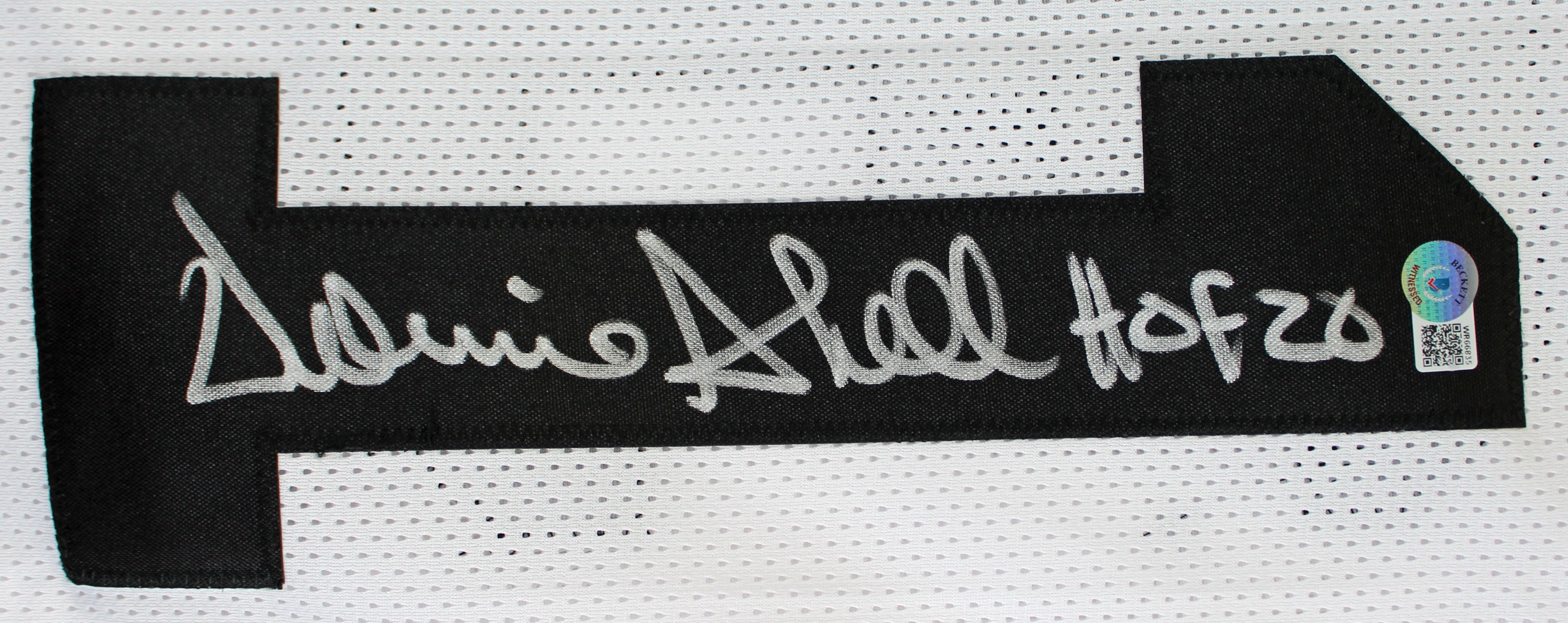 Donnie Shell Authentic Signed White Pro Style Jersey Autographed BAS Witnessed