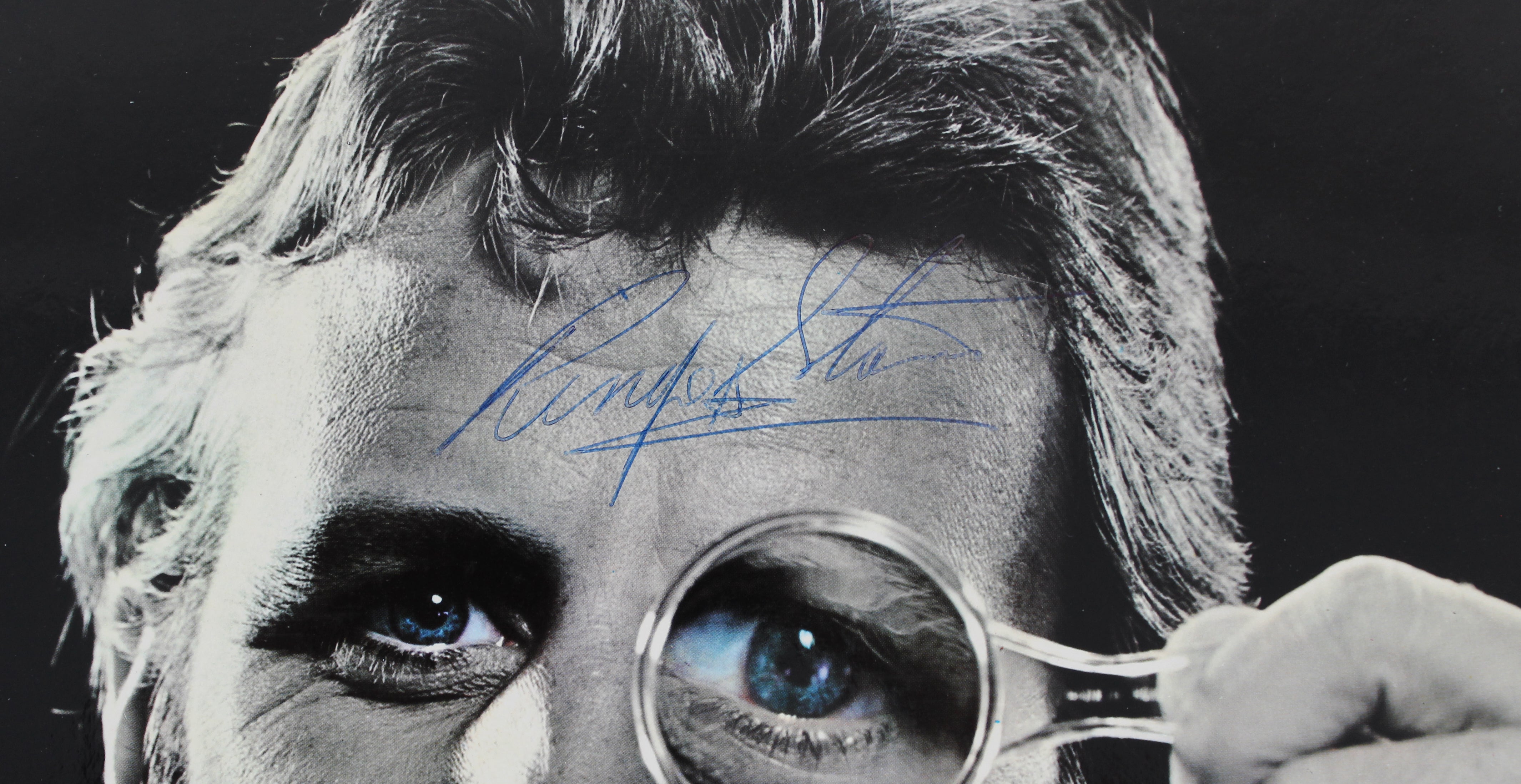 Ringo Starr Authentic Signed Rotogravure Album Cover W/ Vinyl BAS #AC26709