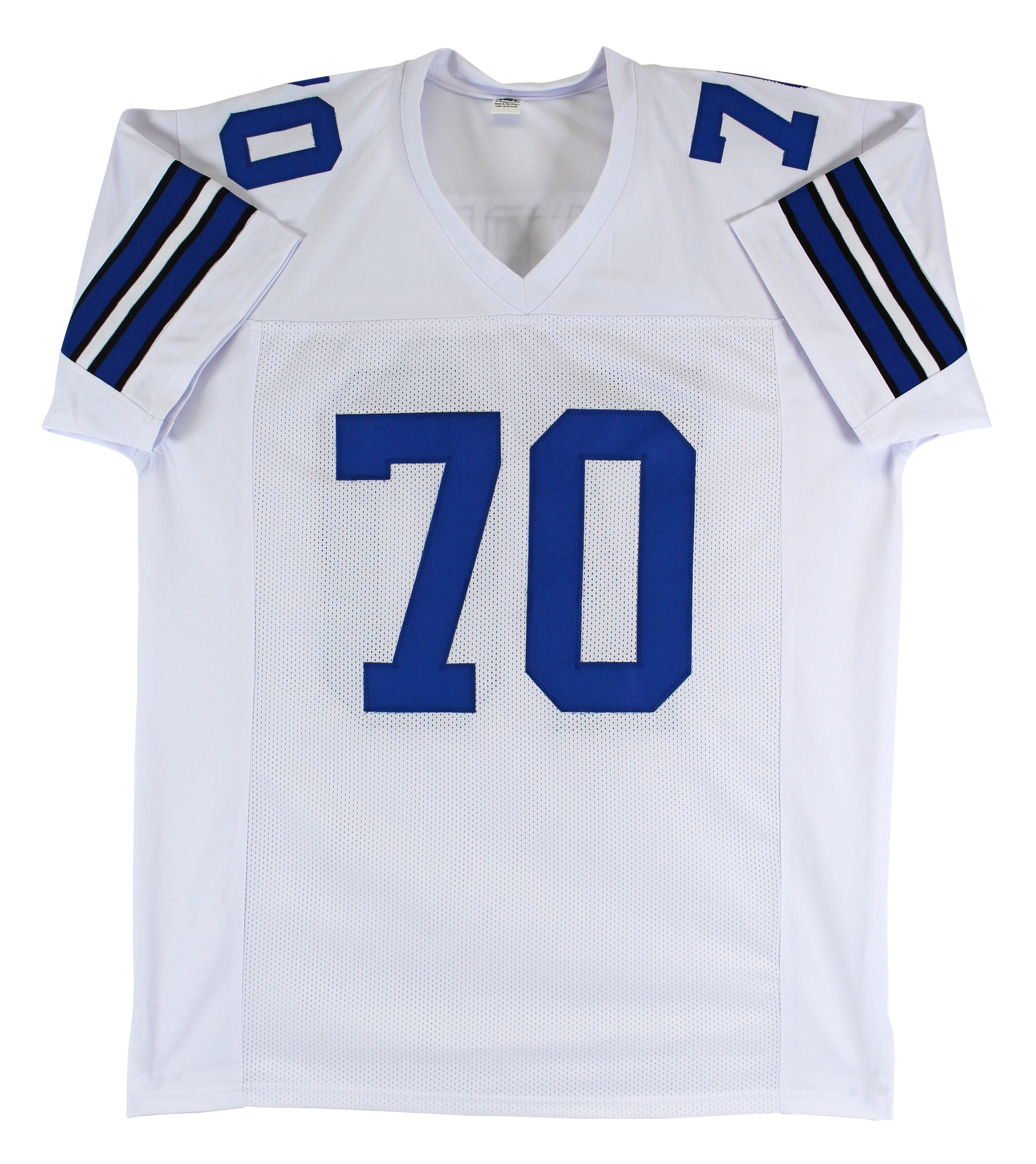 Zack Martin Authentic Signed White Pro Style Jersey Autographed BAS Witnessed