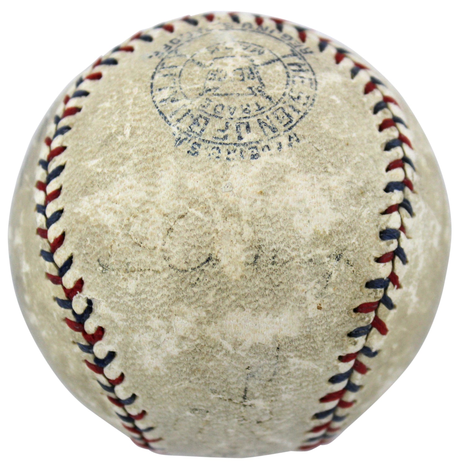 Yankees Babe Ruth & Lou Gehrig Signed Authentic Oal Baseball JSA & PSA #T11394