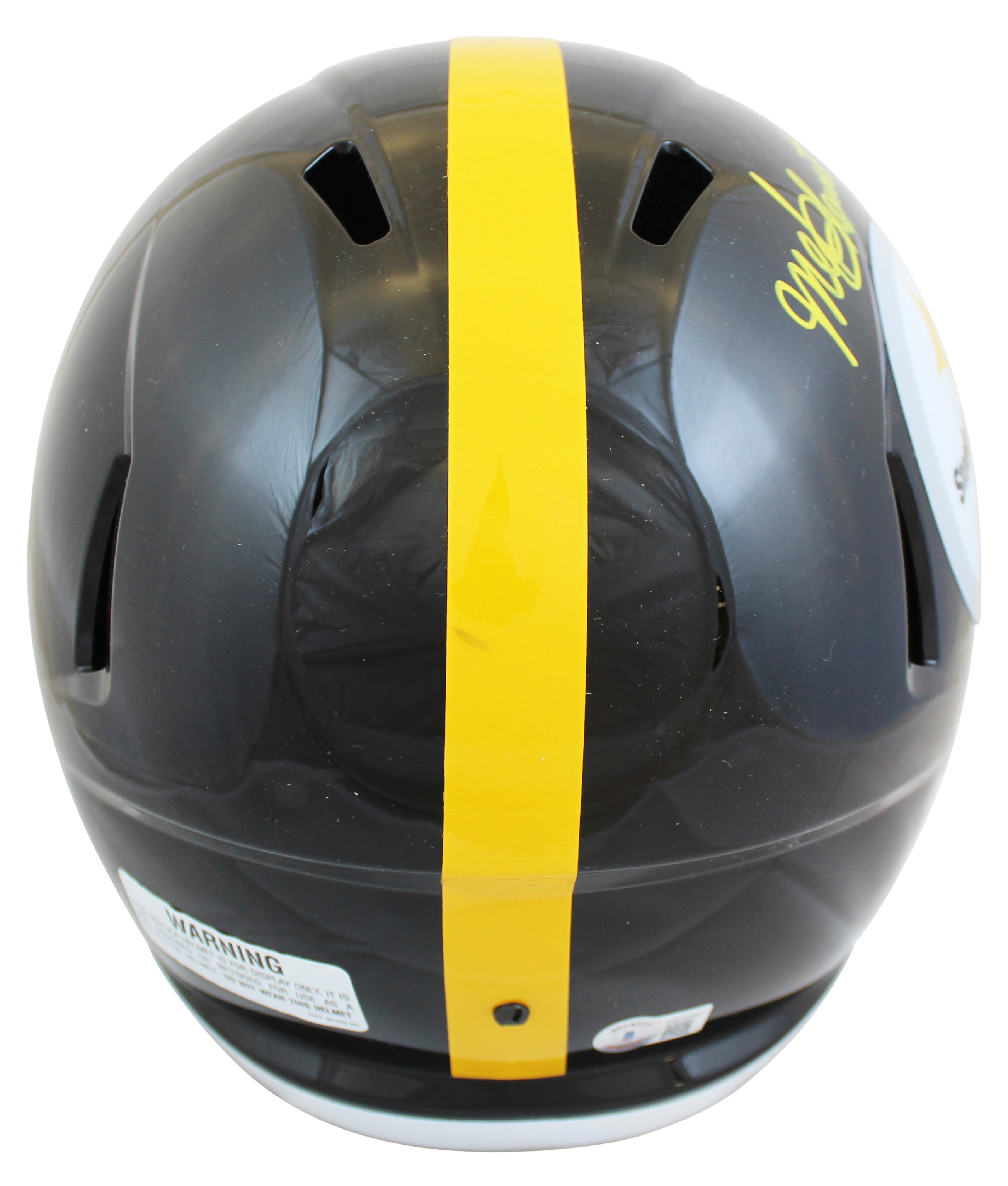 Steelers Mel Blount Authentic Signed Full Size Speed Rep Helmet BAS Witnessed