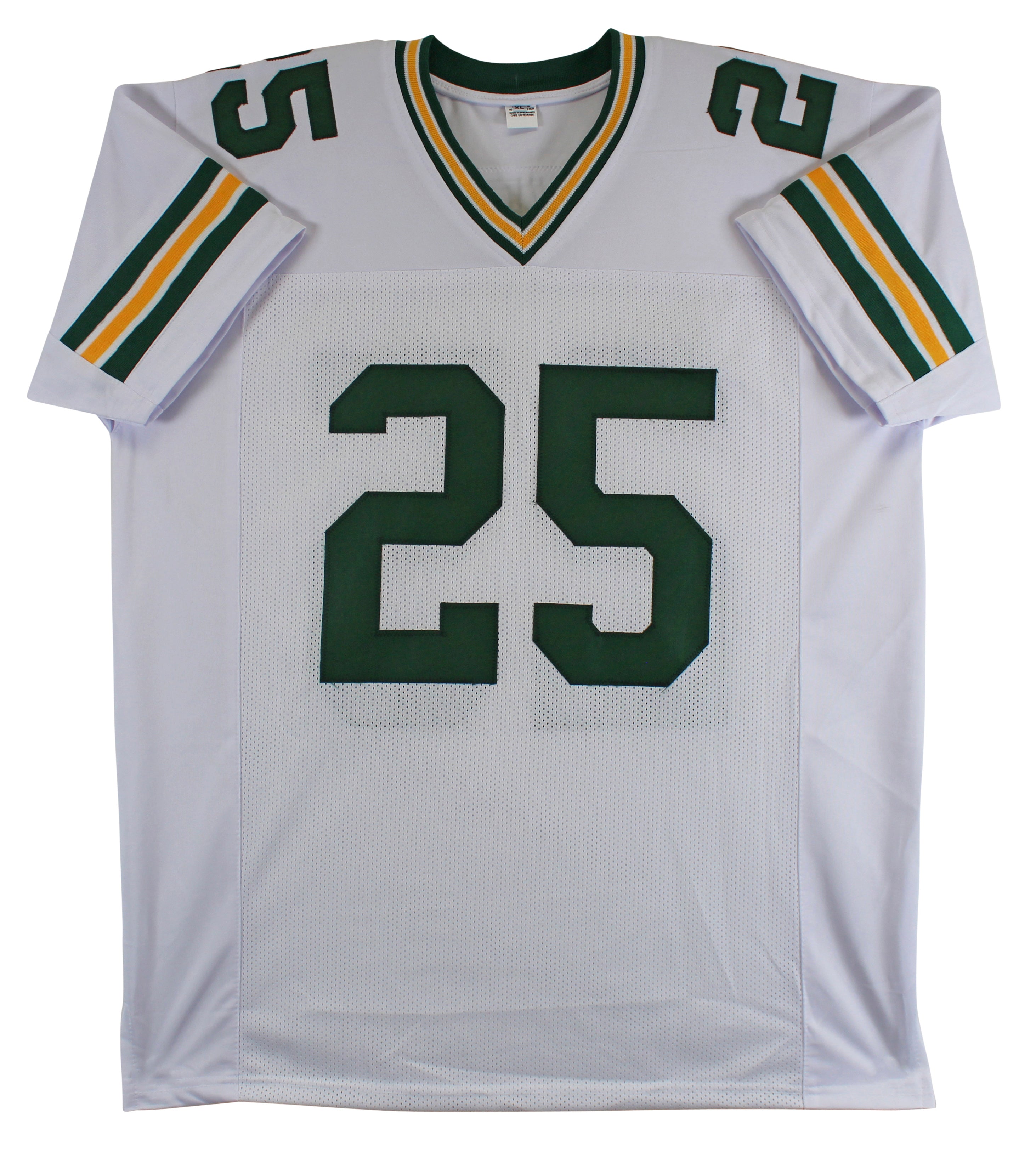 Dorsey Levens SB XXXI Champs Authentic Signed White Pro Style Jersey BAS Witness