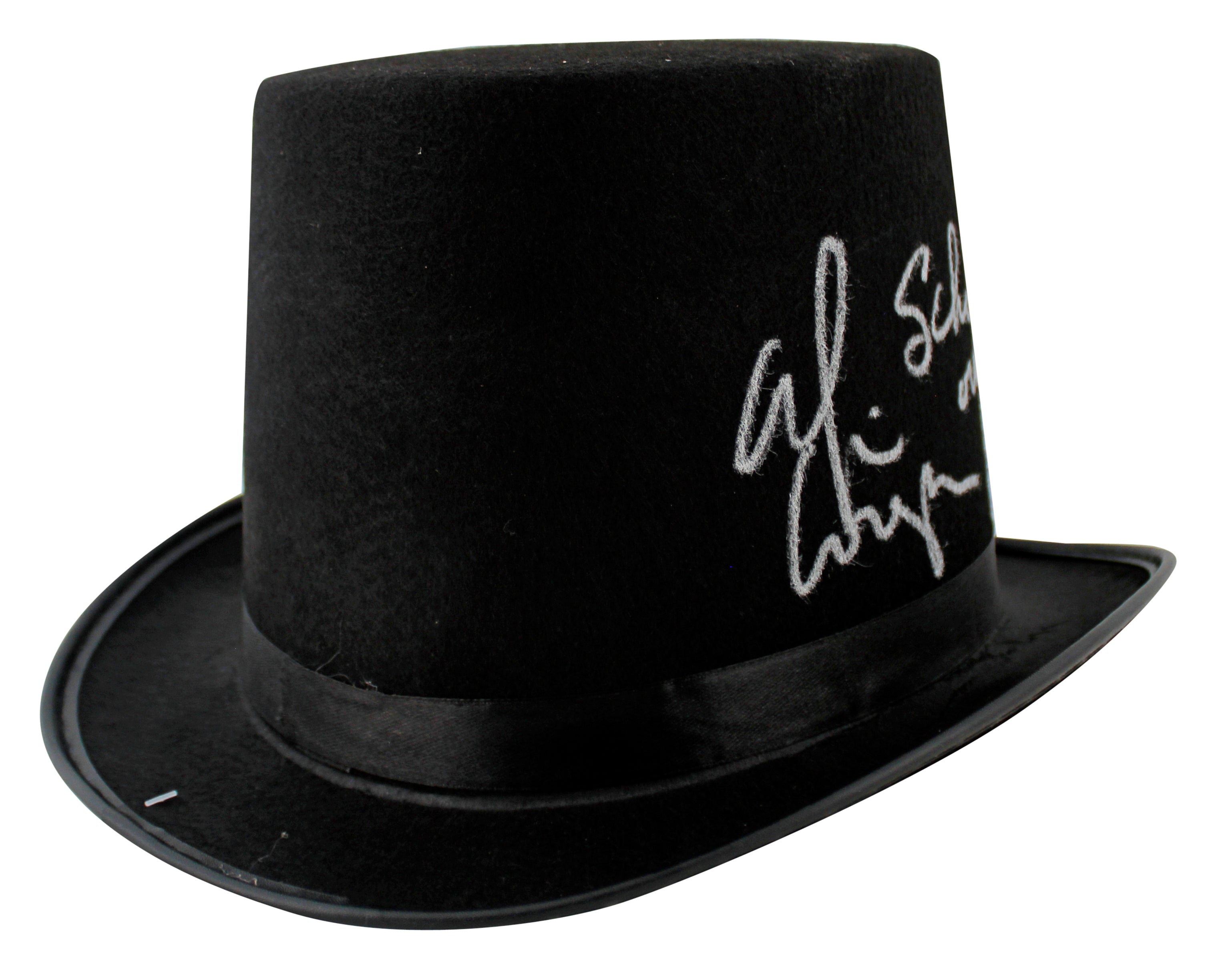 Alice Cooper "School's Out" Authentic Signed Fedora Autographed BAS Witnessed