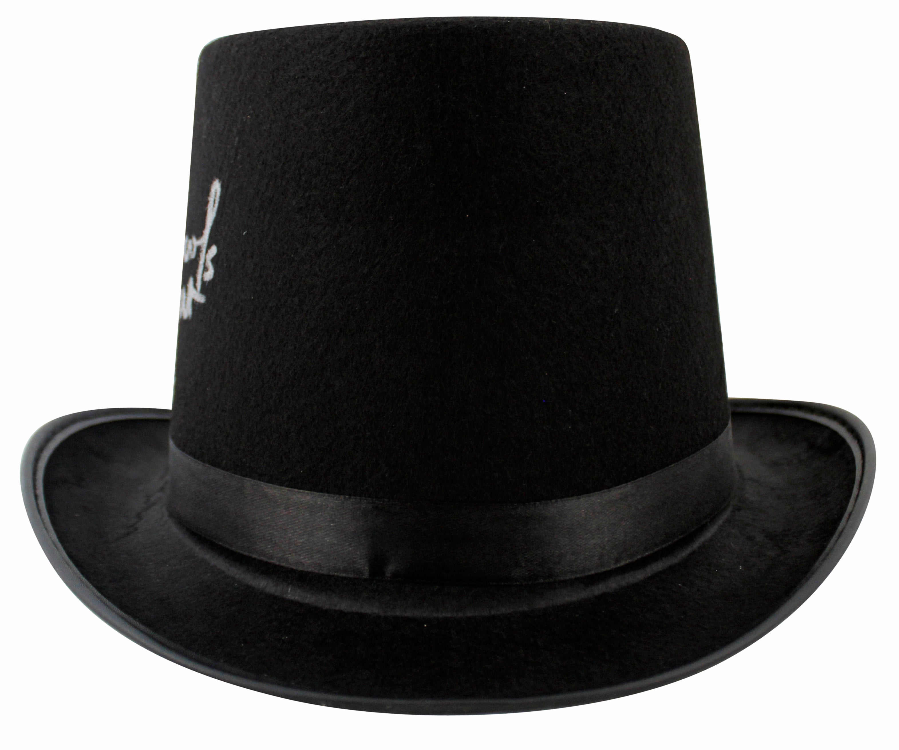 Alice Cooper "School's Out" Authentic Signed Fedora Autographed BAS Witnessed