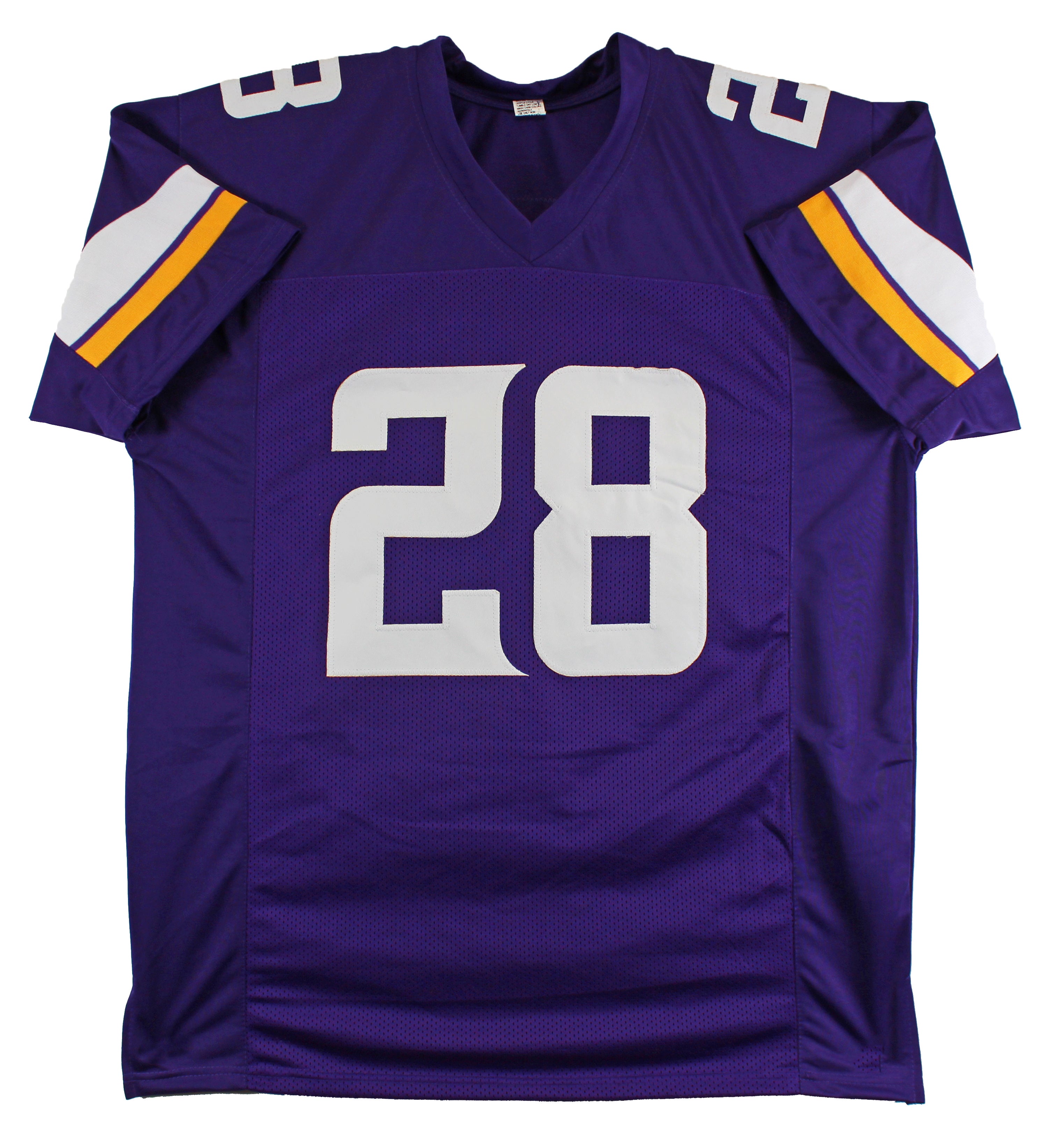 Adrian Peterson Authentic Signed Purple Pro Style Jersey BAS Witnessed