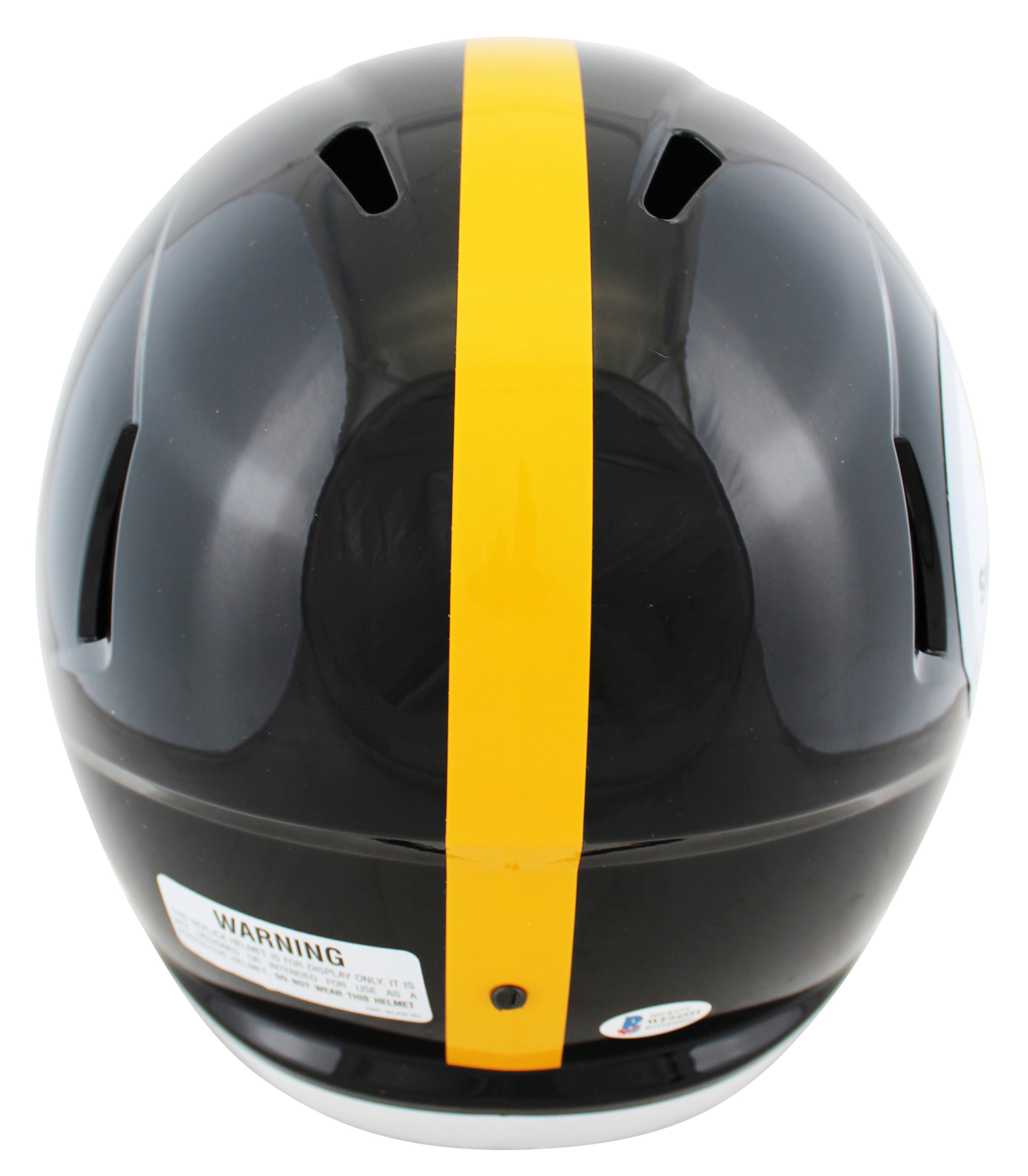Steelers Chase Claypool Signed Full Size Speed Rep Helmet w/ Silver Sig BAS Wit