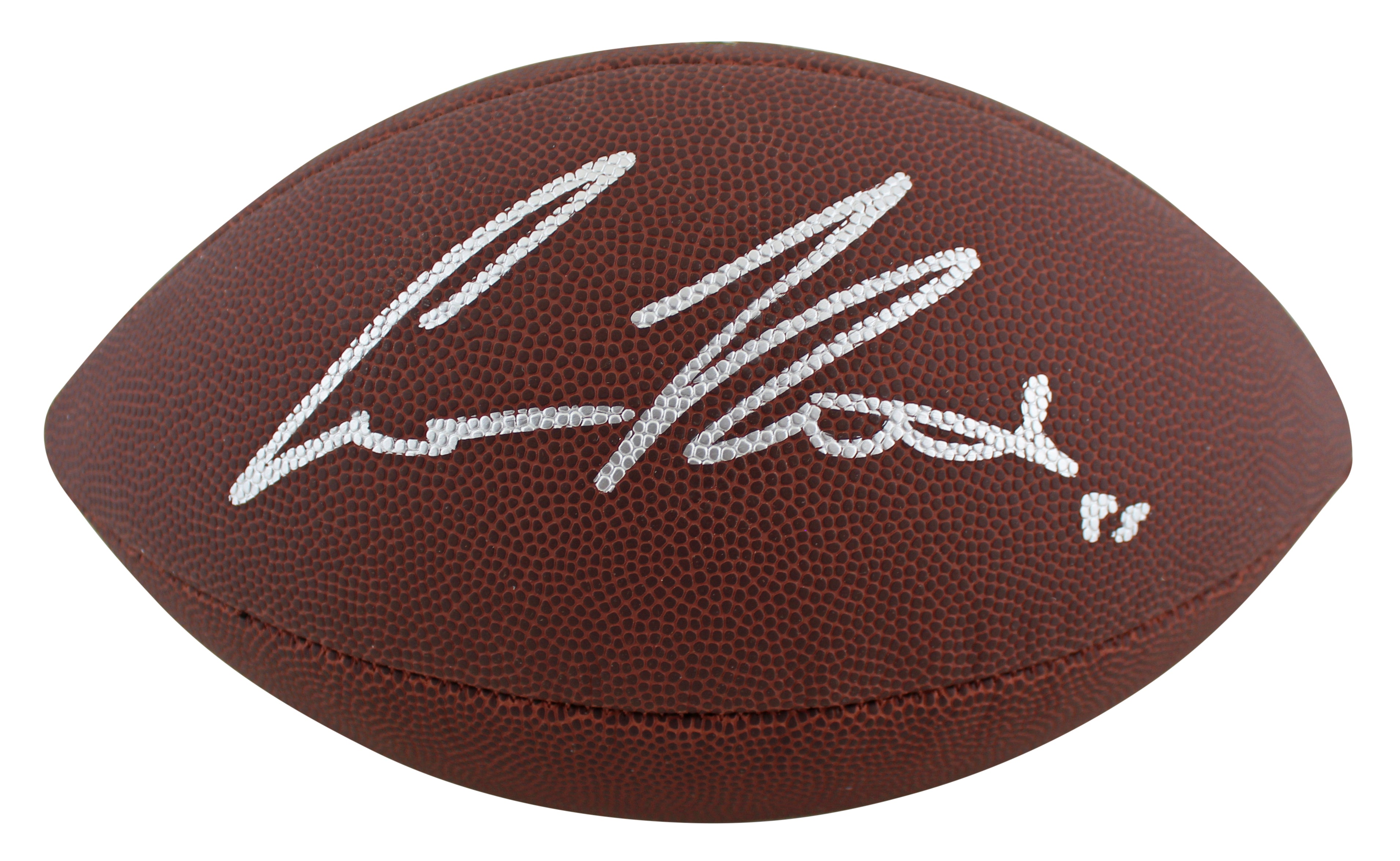 Bears Cole Kmet Authentic Signed Super Grip Nfl Football Autographed BAS Witness
