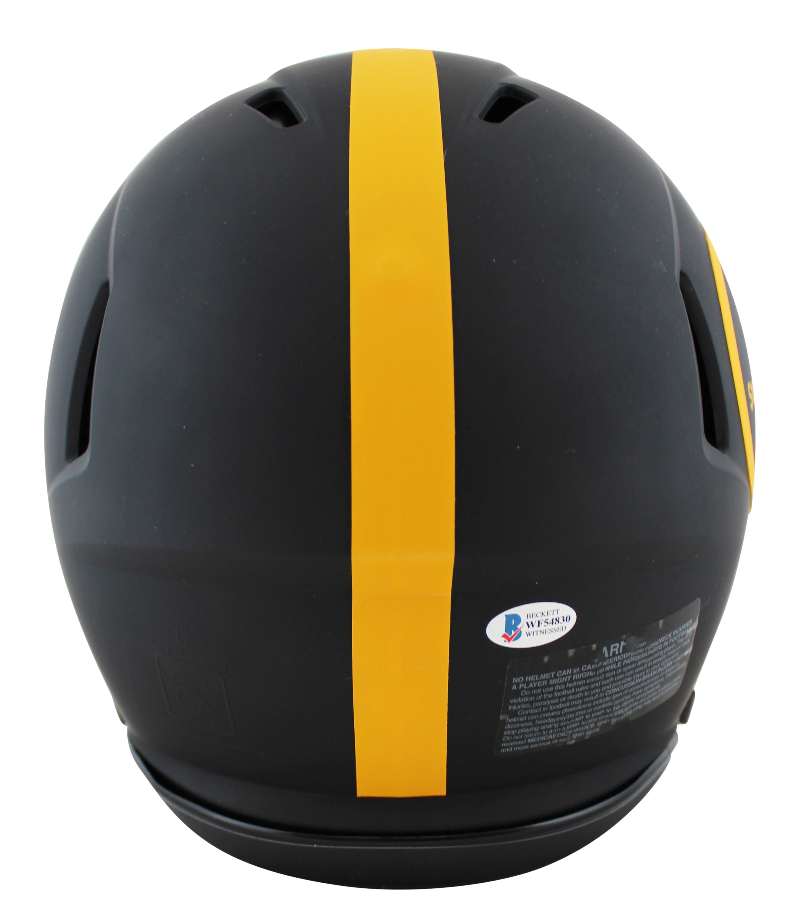 Steelers Chase Claypool "Mapletron" Signed Eclipse F/S Speed Proline Helmet BAS