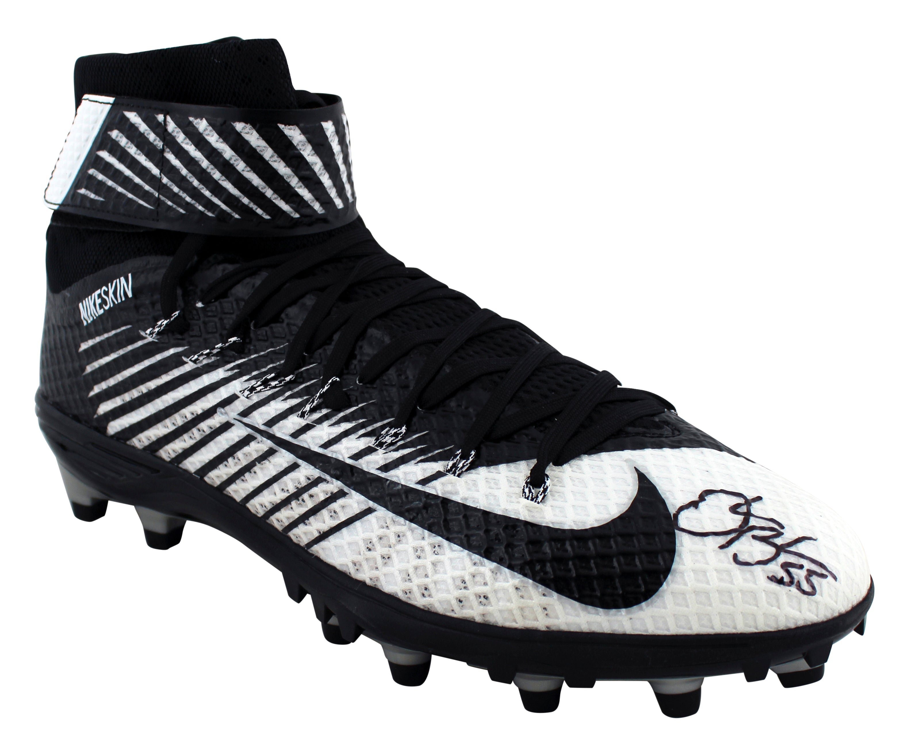 Buccaneers Derrick Brooks Signed Nike Lunarbeast Elite TD Cleat BAS Witnessed