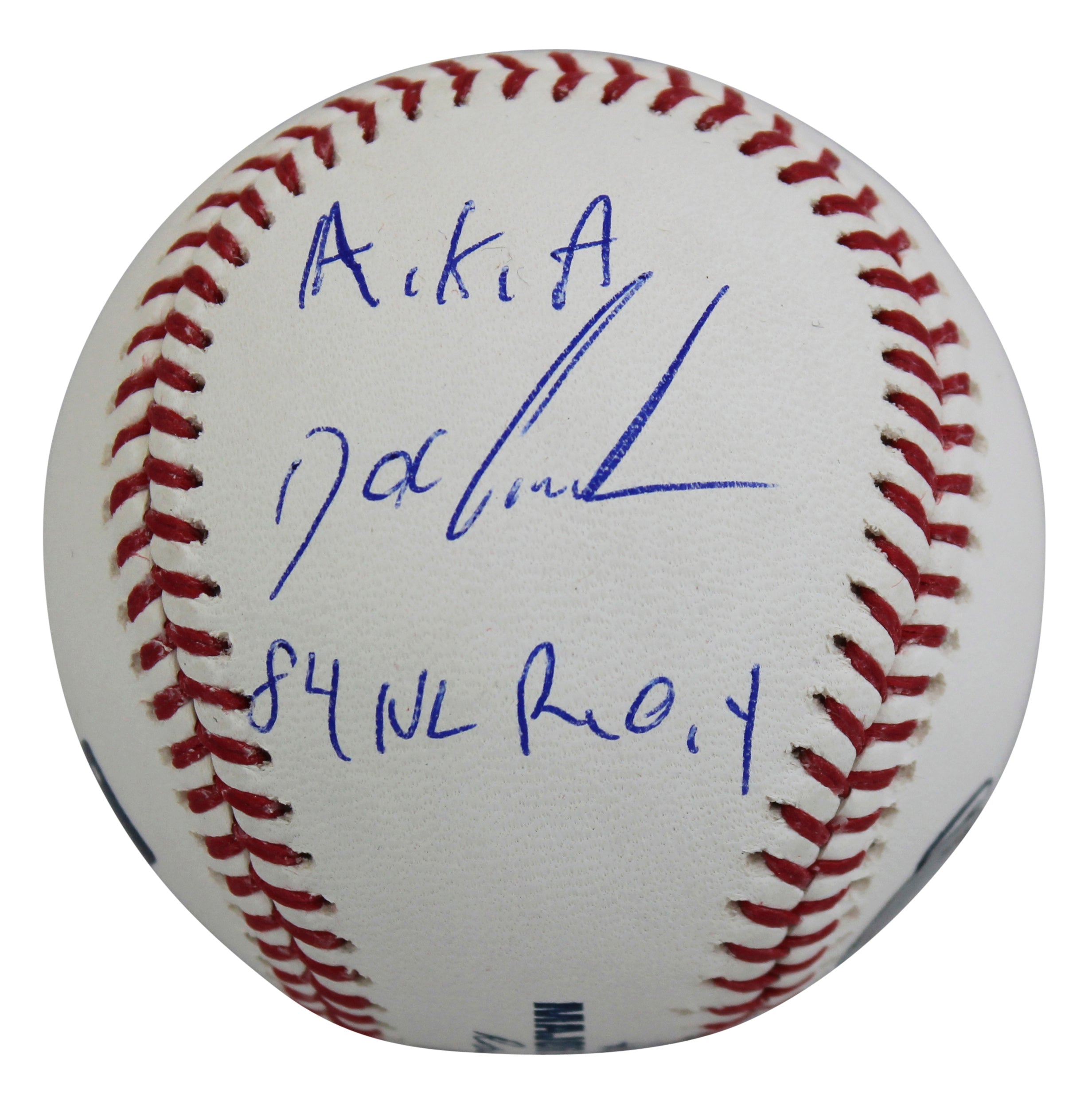 Mets Dwight Eugene Gooden "3x Inscribed" Signed Oml Baseball BAS Witnessed