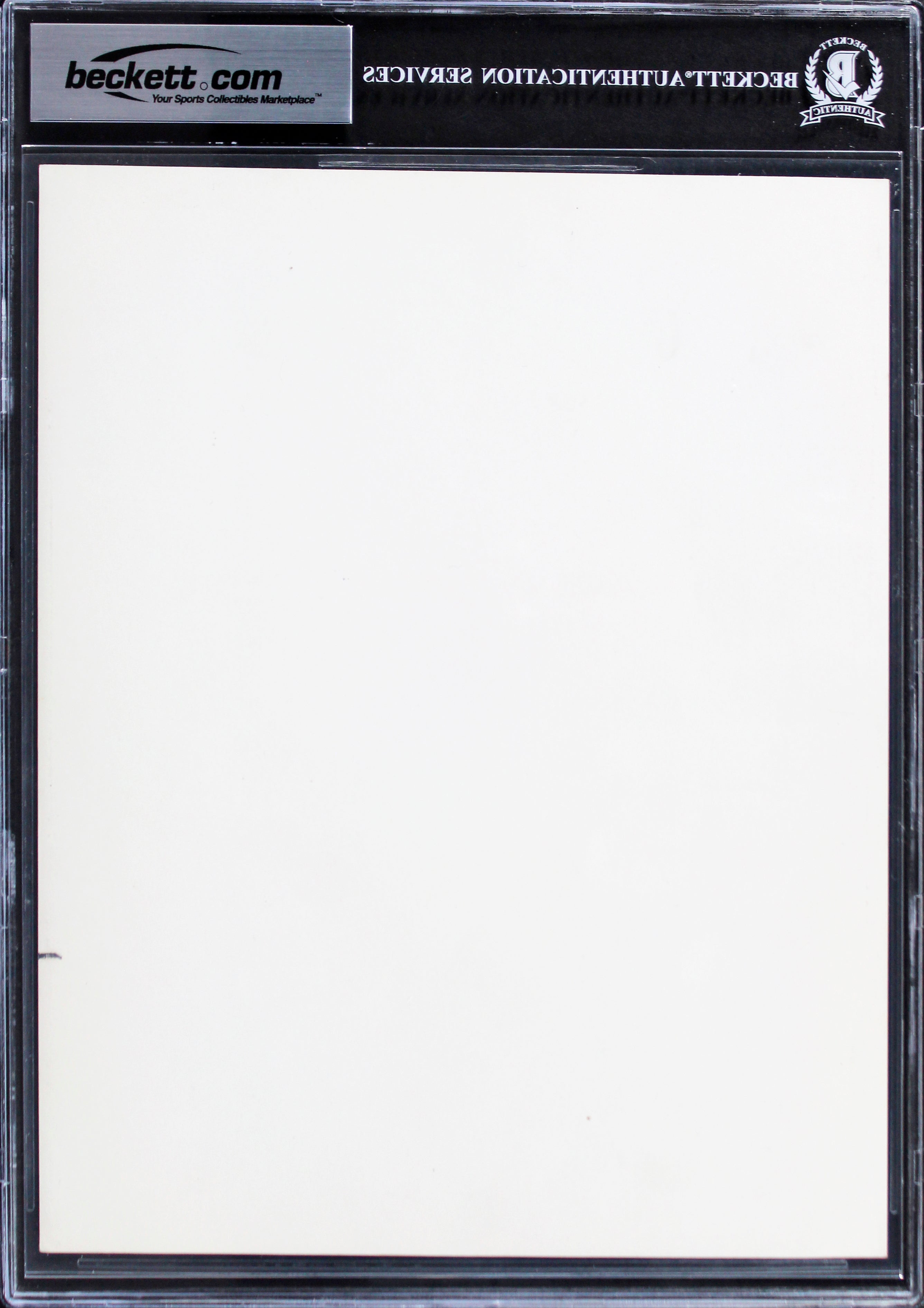 Robert Redford Downhill Racer Authentic Signed 8x10 Promo Photo BAS Slabbed