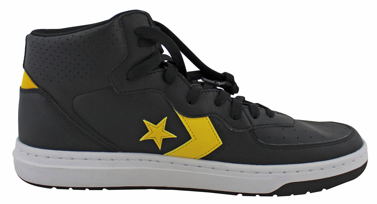 Lakers Magic Johnson "HOF 02" Signed Converse Weapon Left Shoe BAS #MJ14615