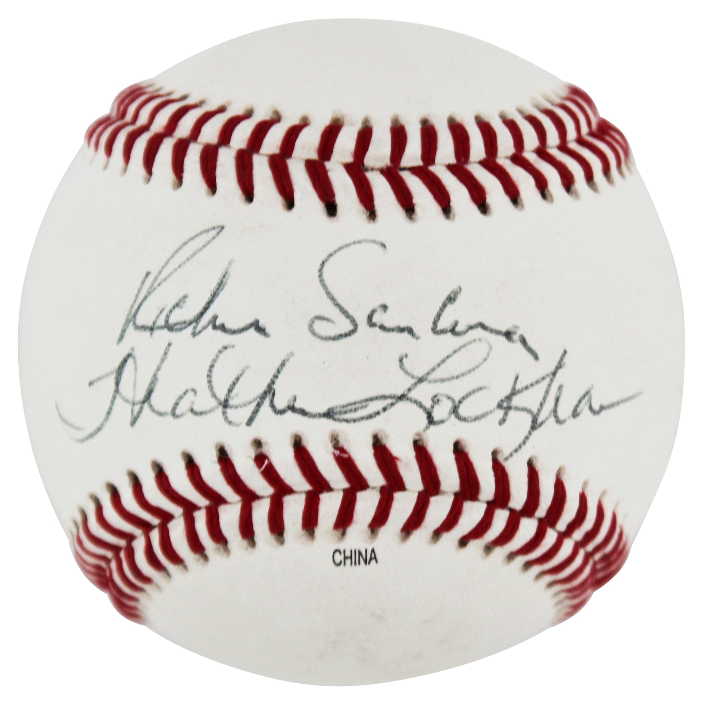 Richie Sambora & Heather Locklear Signed Rawlings Baseball BAS #BL96174
