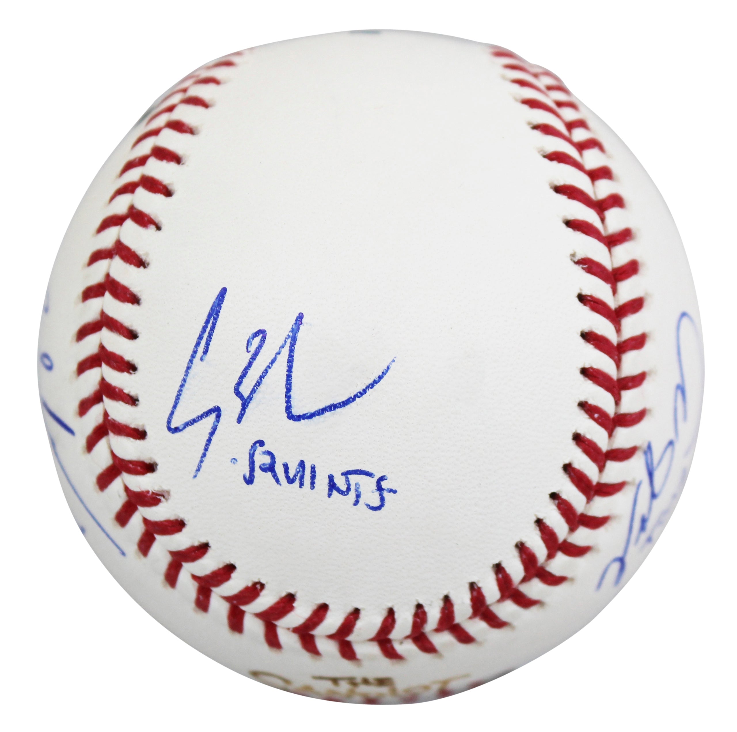 Sandlot (6) Guiry, Leopardi, +4 Signed Sandlot Baseball w/ Character Names BAS