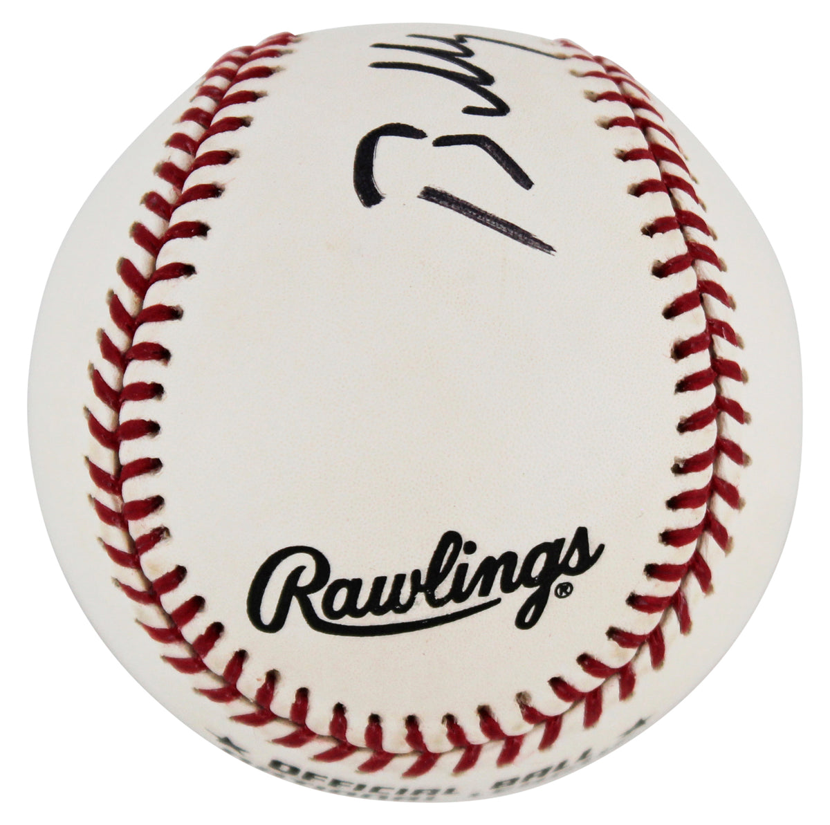 Billy Crystal 61* Authentic Signed Leonard Coleman Onl Baseball BAS #BL96172