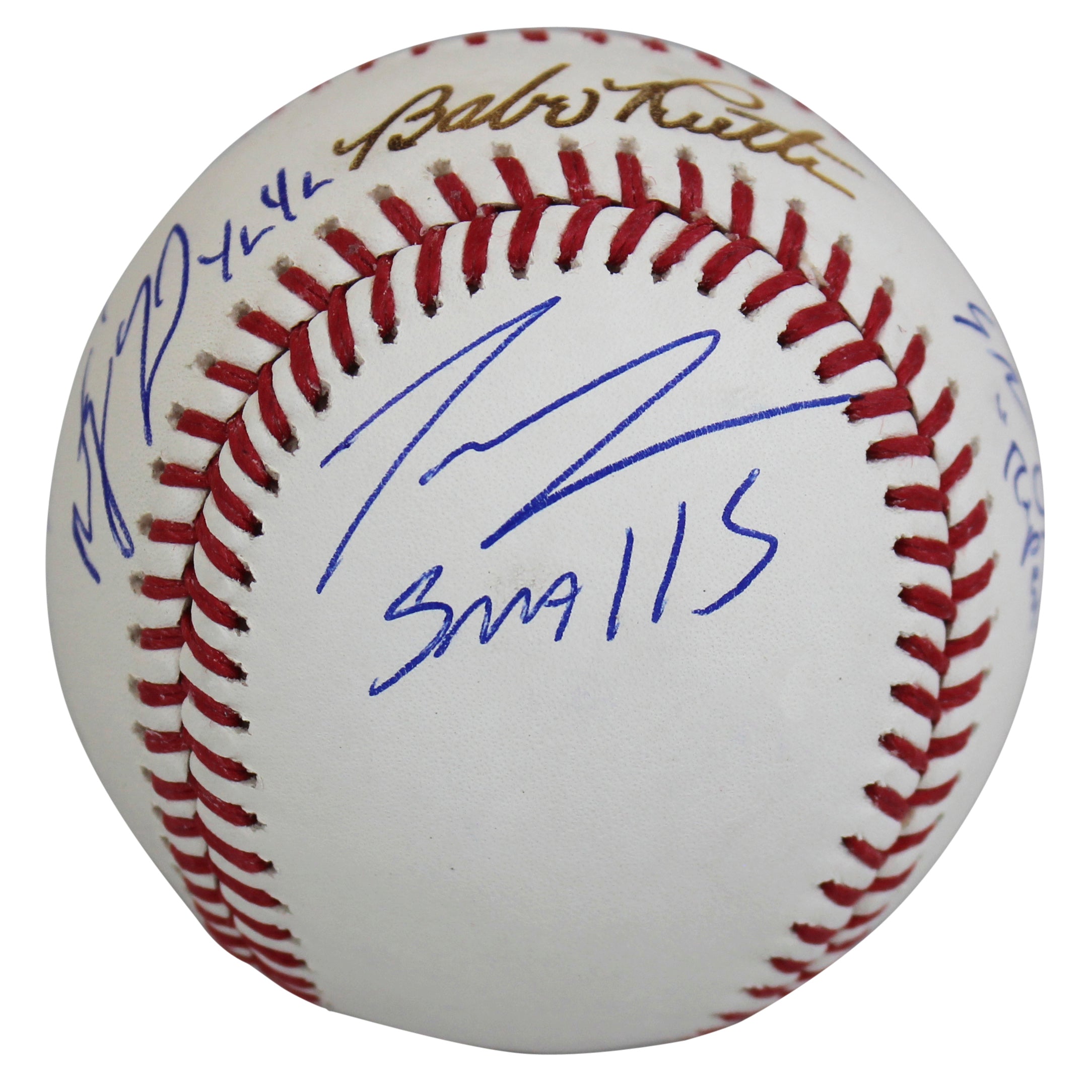 Sandlot (6) Guiry, Leopardi, +4 Signed Babe Ruth Baseball w/ Character Names BAS