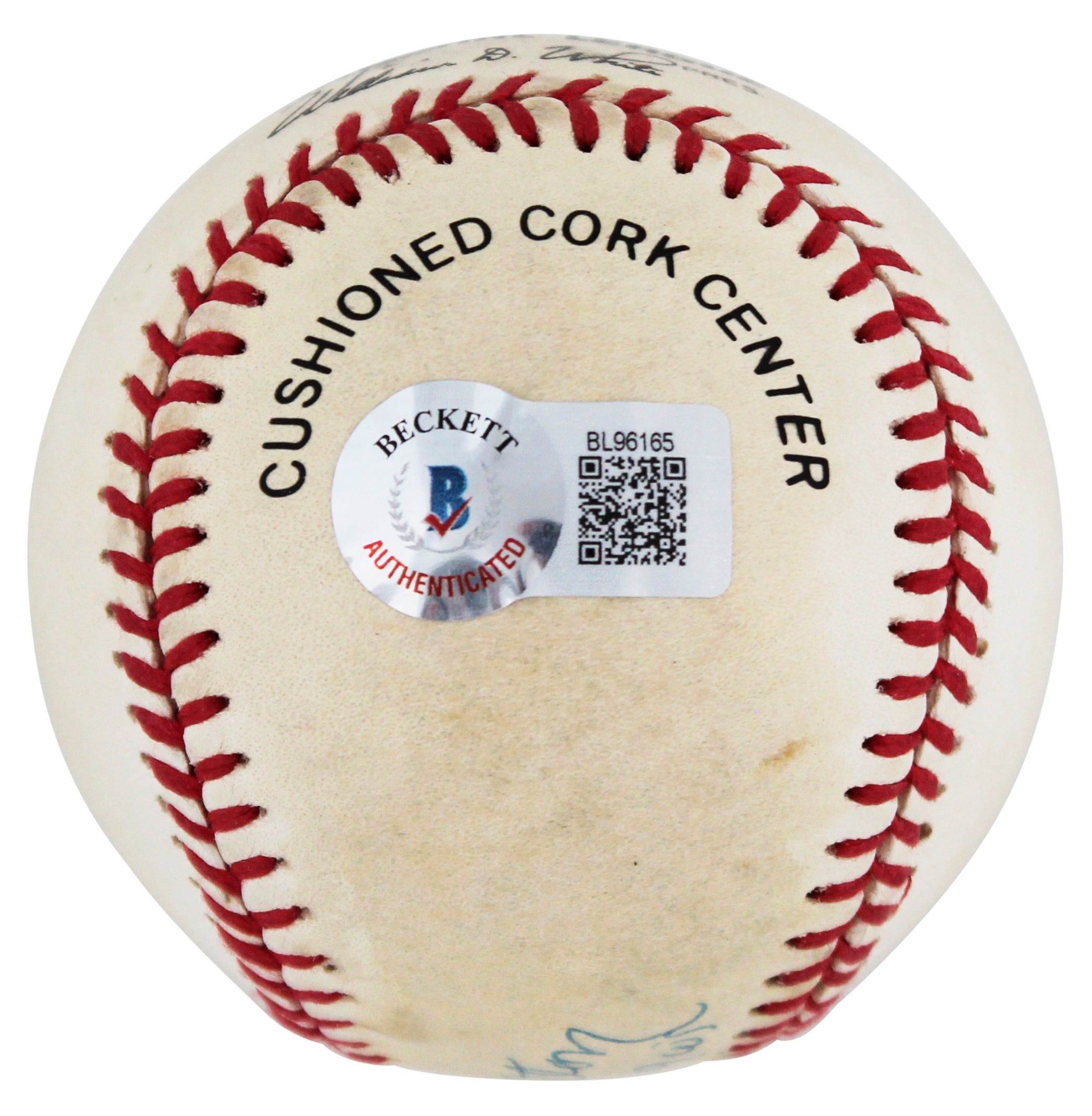 Phillies Steve Carlton "329 W's" Authentic Signed Onl Baseball BAS #BL96165