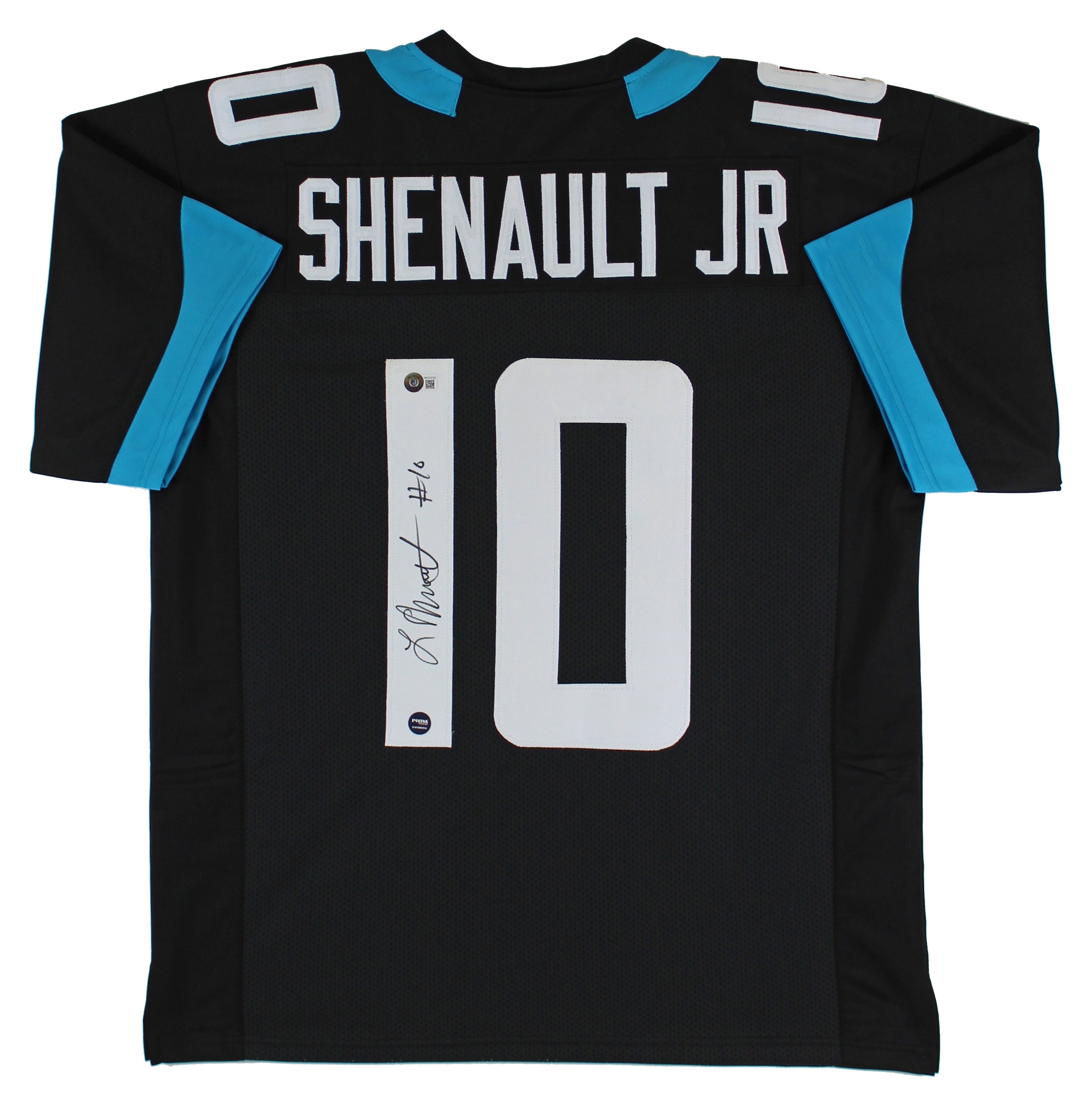 Laviska Shenault Jr. Authentic Signed Black Pro Style Jersey BAS Witnessed