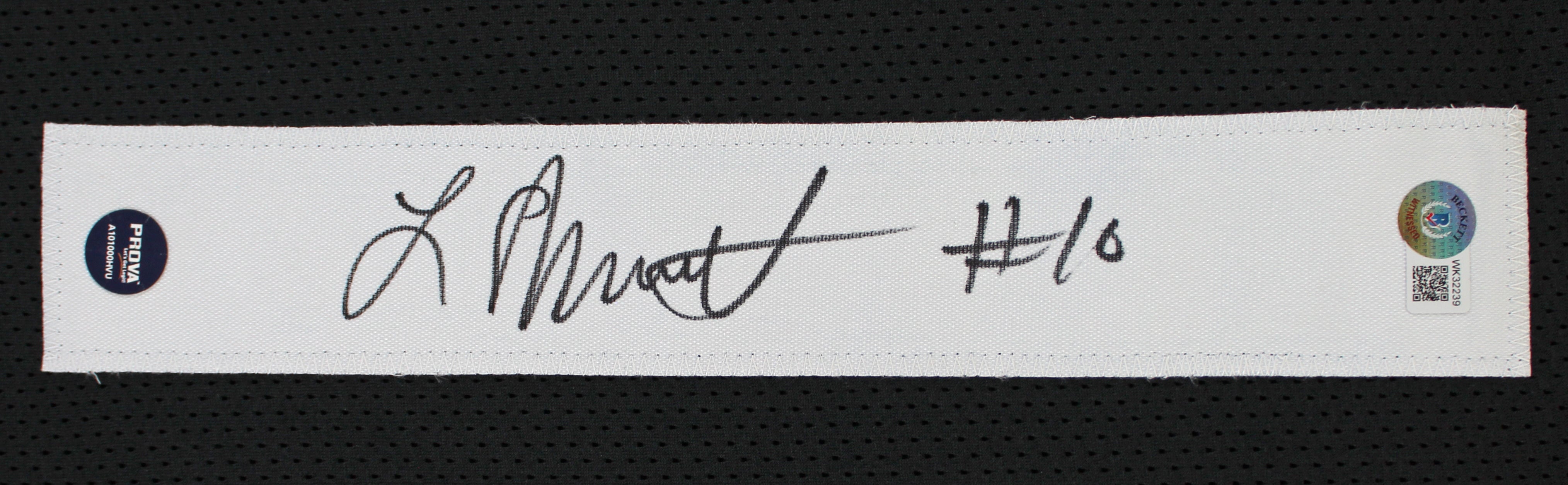 Laviska Shenault Jr. Authentic Signed Black Pro Style Jersey BAS Witnessed
