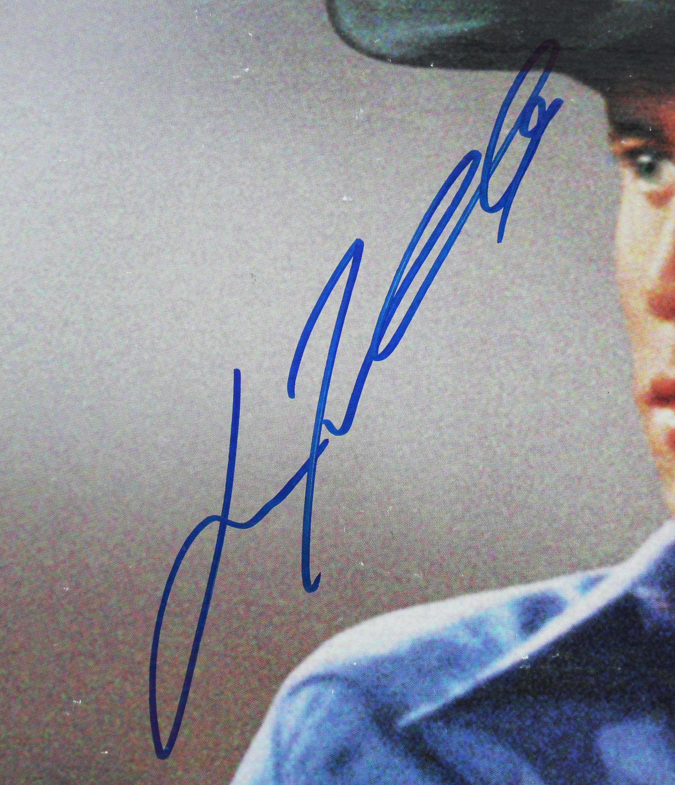 John Travolta Urban Cowboy Authentic Signed Laserdisc Cover BAS #BF88868