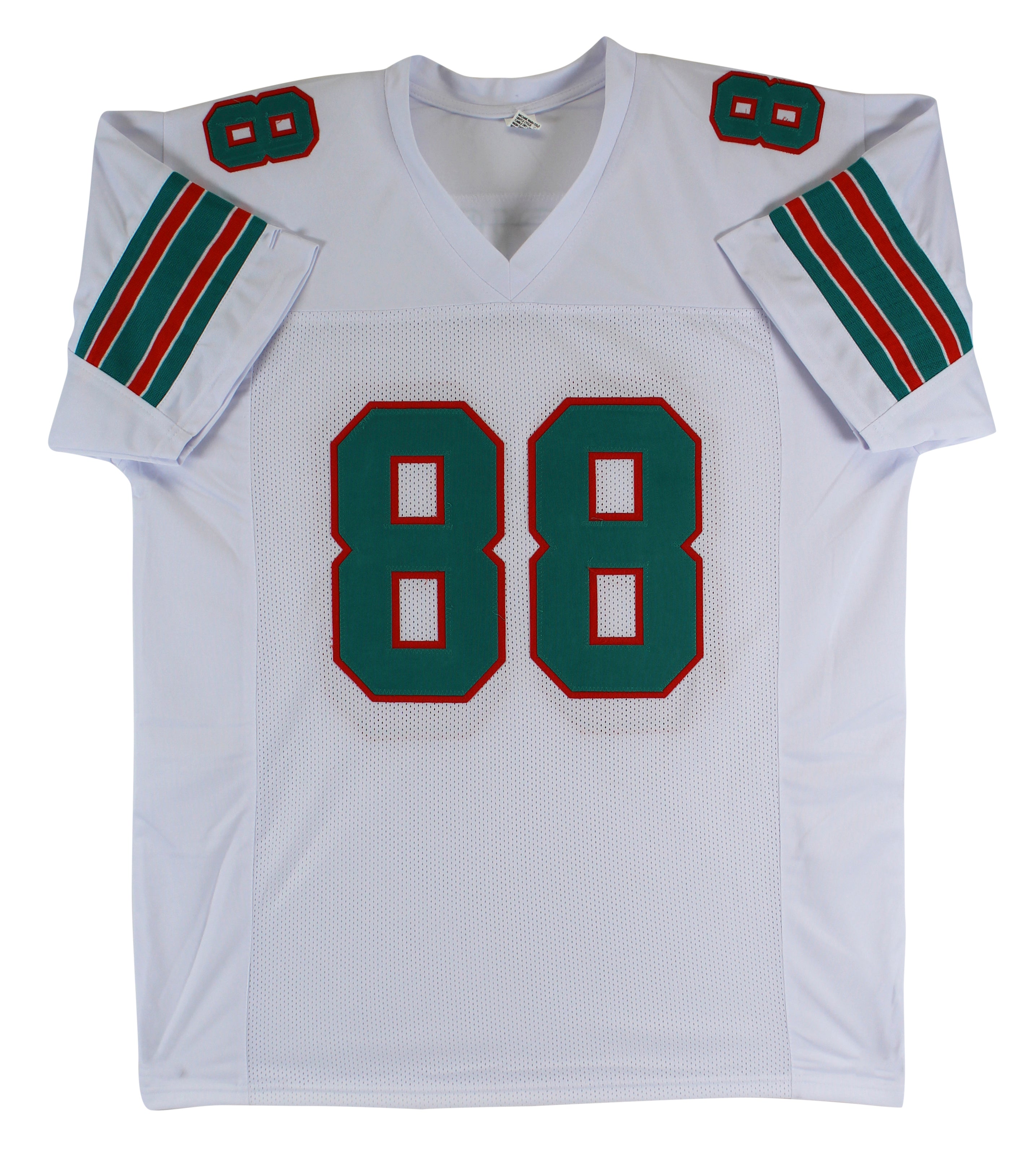 Mike Gesicki Authentic Signed White Pro Style Jersey Autographed BAS Witnessed