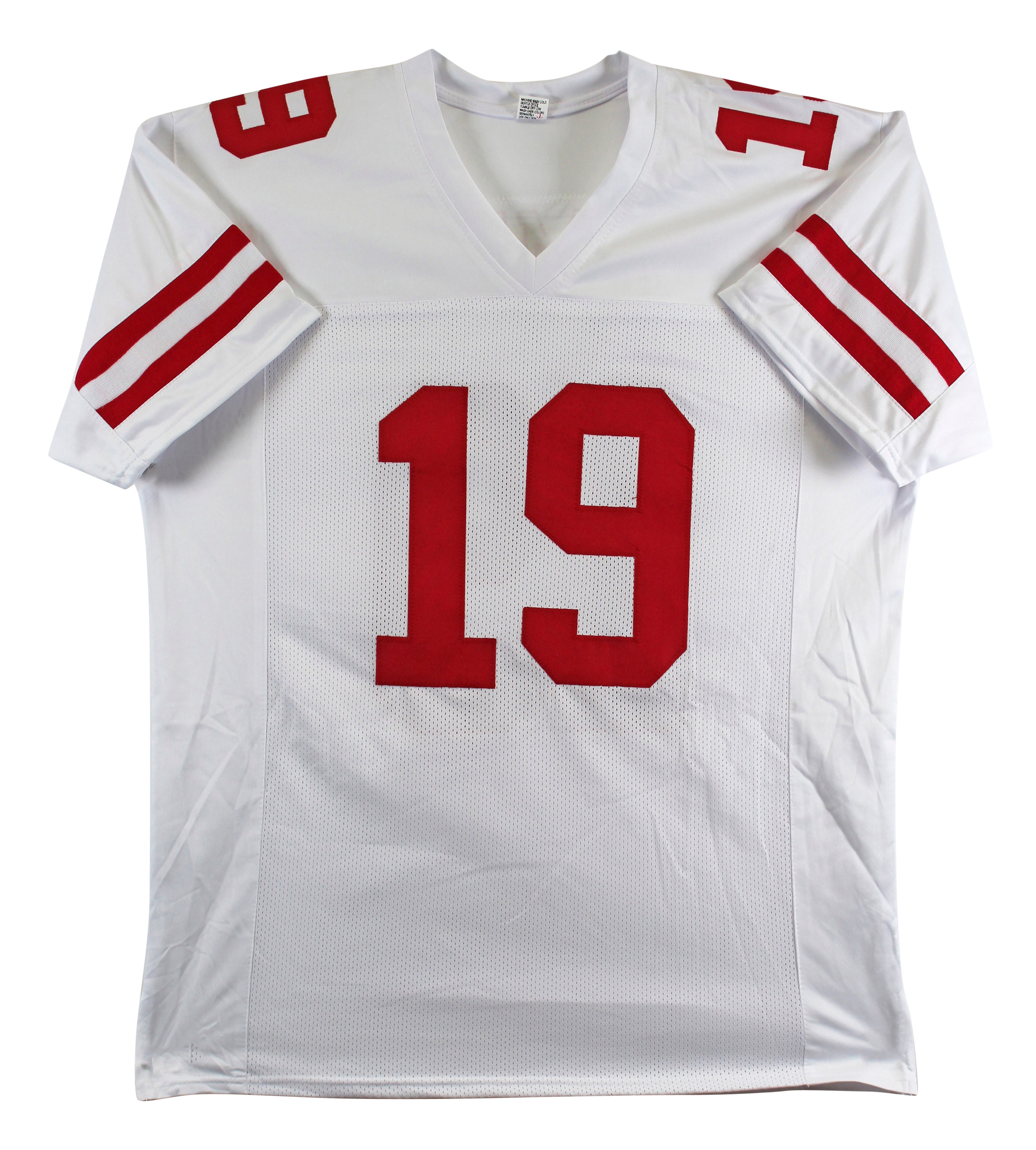 Deebo Samuel Authentic Signed White Pro Style Jersey Autographed JSA