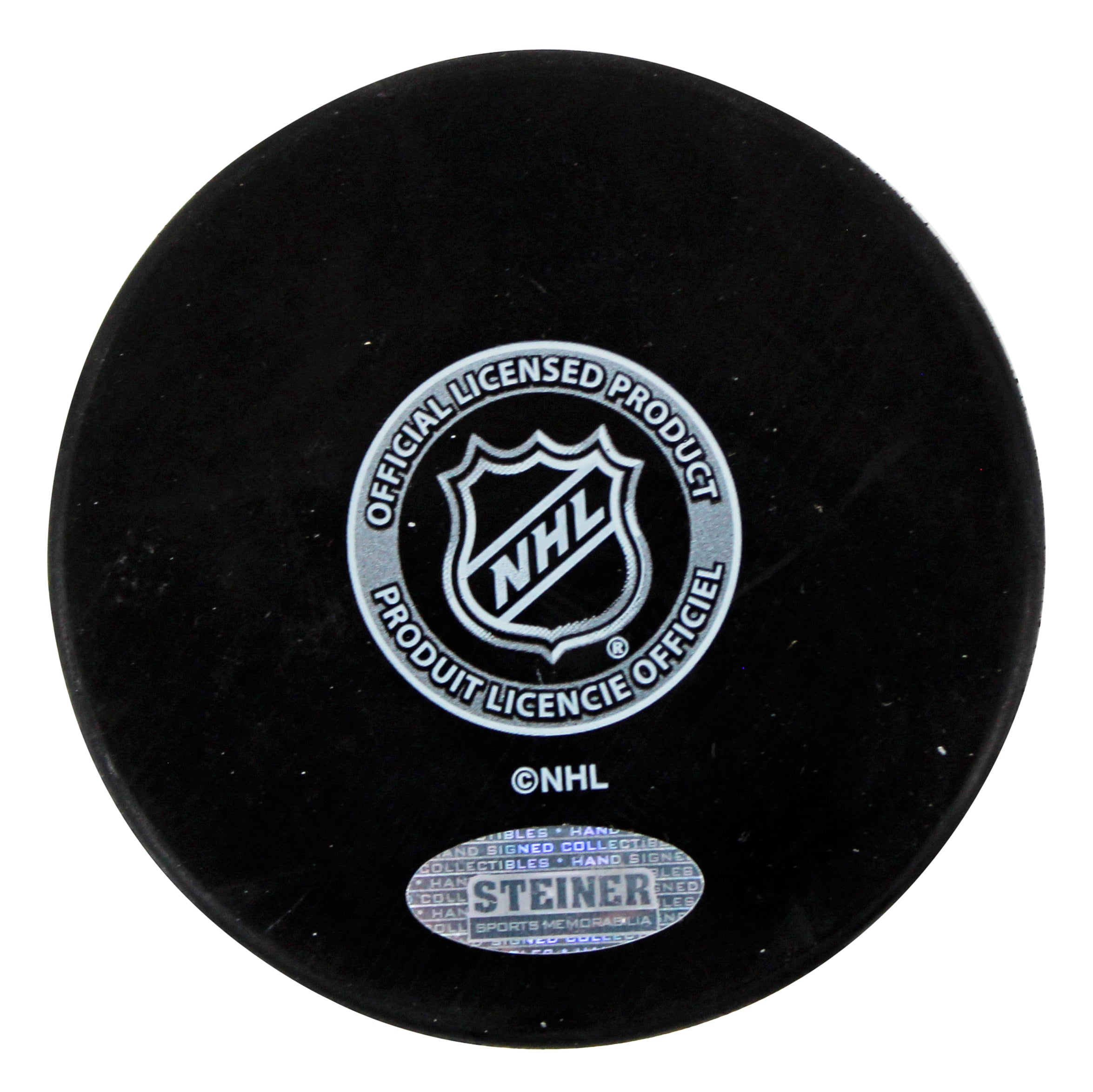 Rangers Brian Leetch HOF 2009 Authentic Signed Official NHL Hockey Puck Steiner