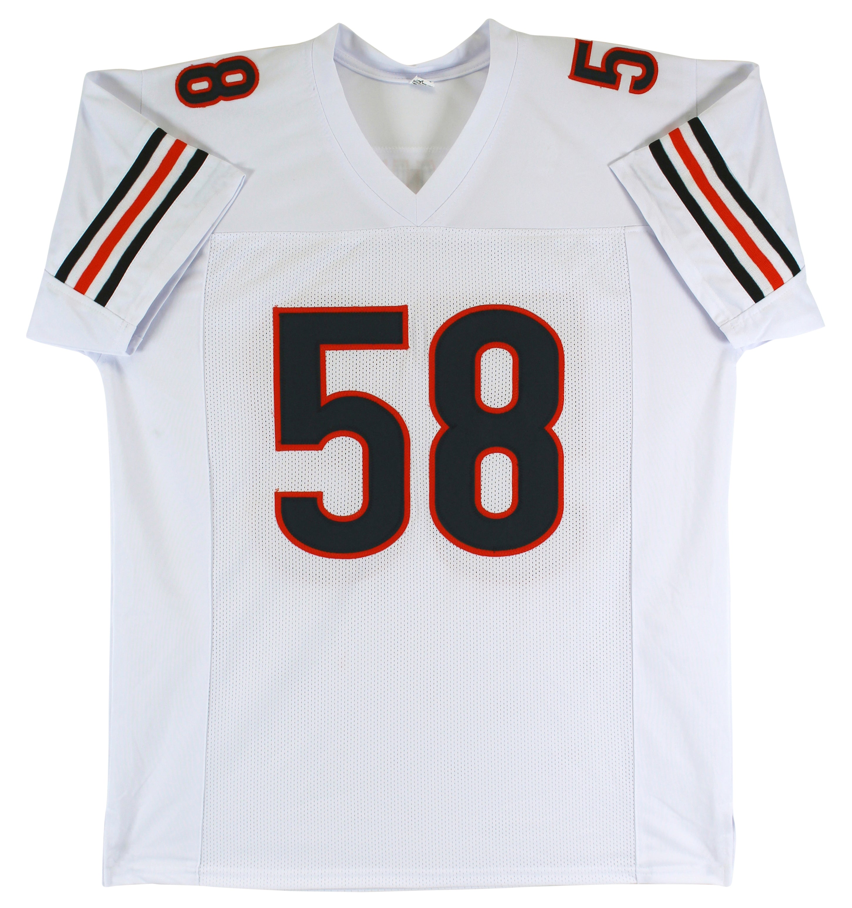 Roquan Smith Authentic Signed White Pro Style Jersey Autographed BAS Witnessed