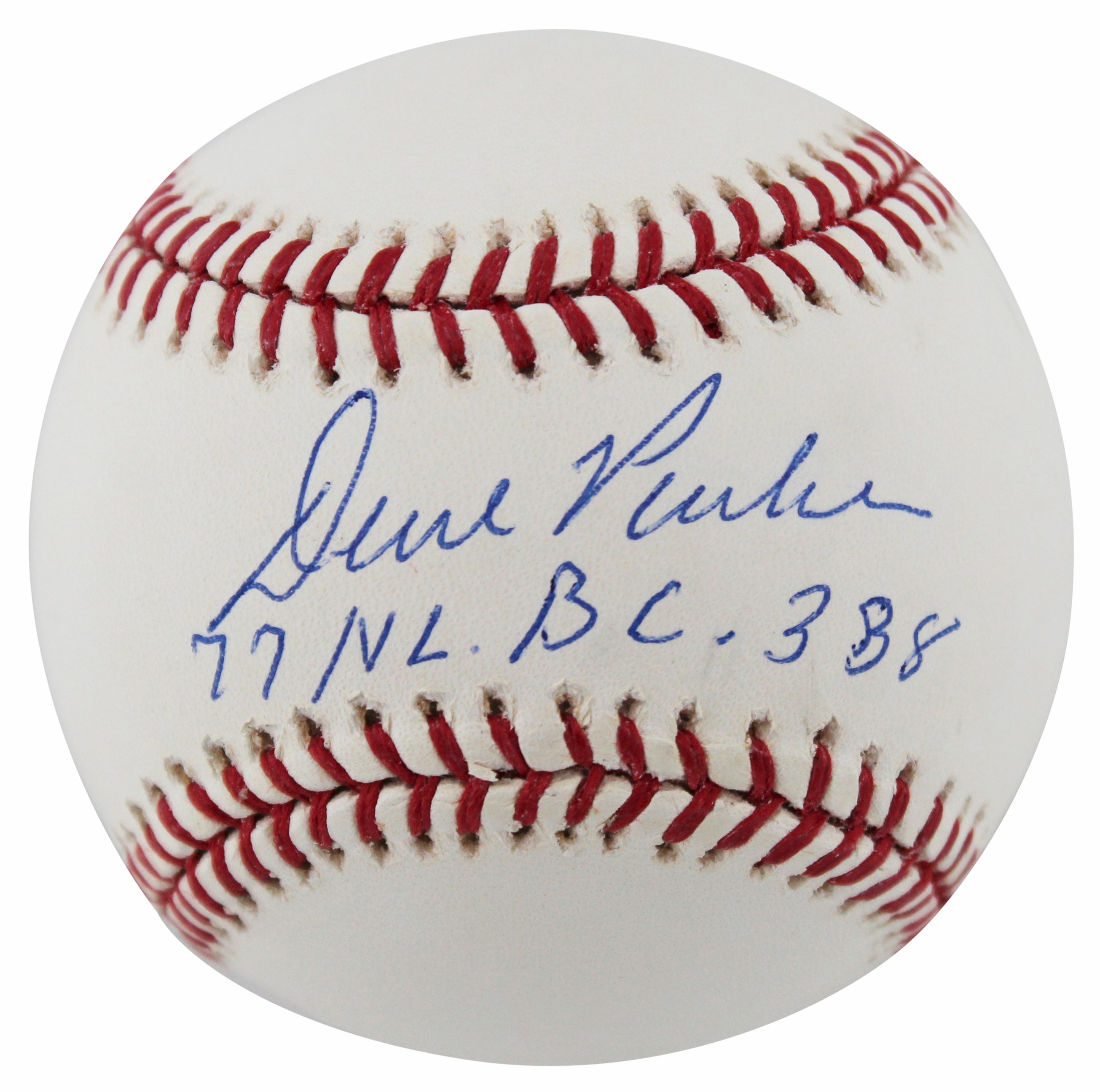 Pirates Dave Parker "77 NL BC .338" Authentic Signed Oml Baseball Steiner