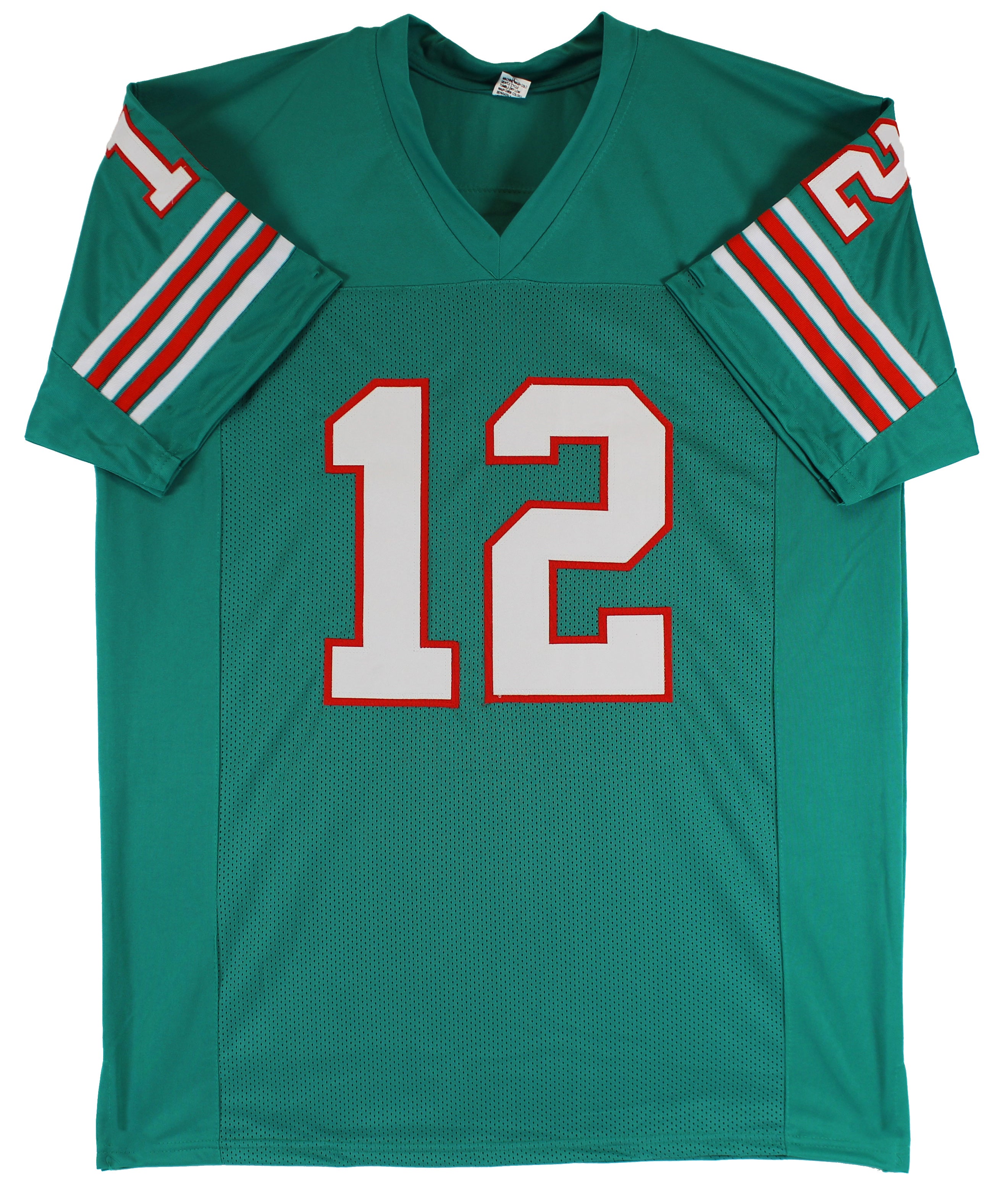 Bob Griese Authentic Signed Teal Pro Style Jersey Autographed BAS Witnessed