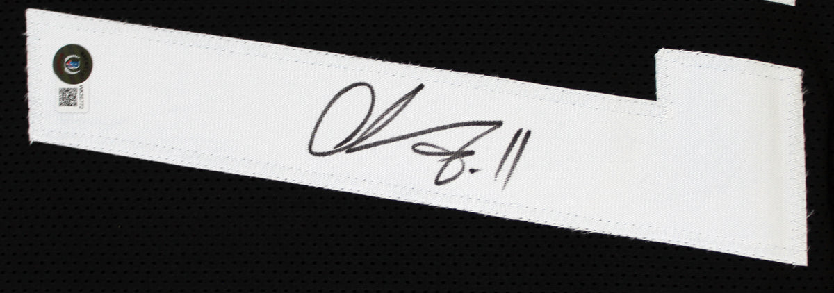 Chase Claypool Authentic Signed Black Pro Style Jersey Autographed BAS Witnessed