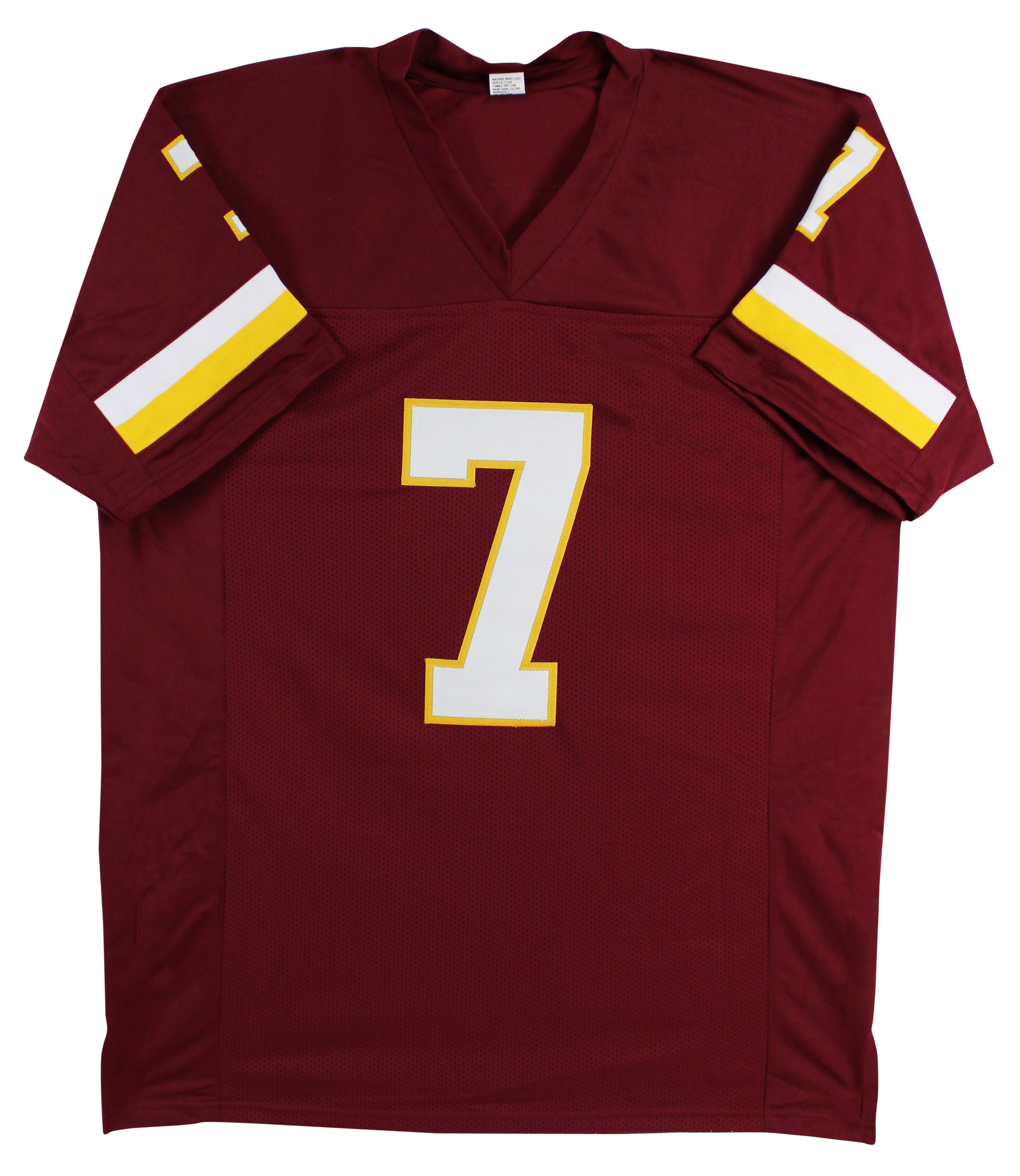 Joe Theismann "83 NFL MVP" Authentic Signed Maroon Pro Style Jersey JSA Witness