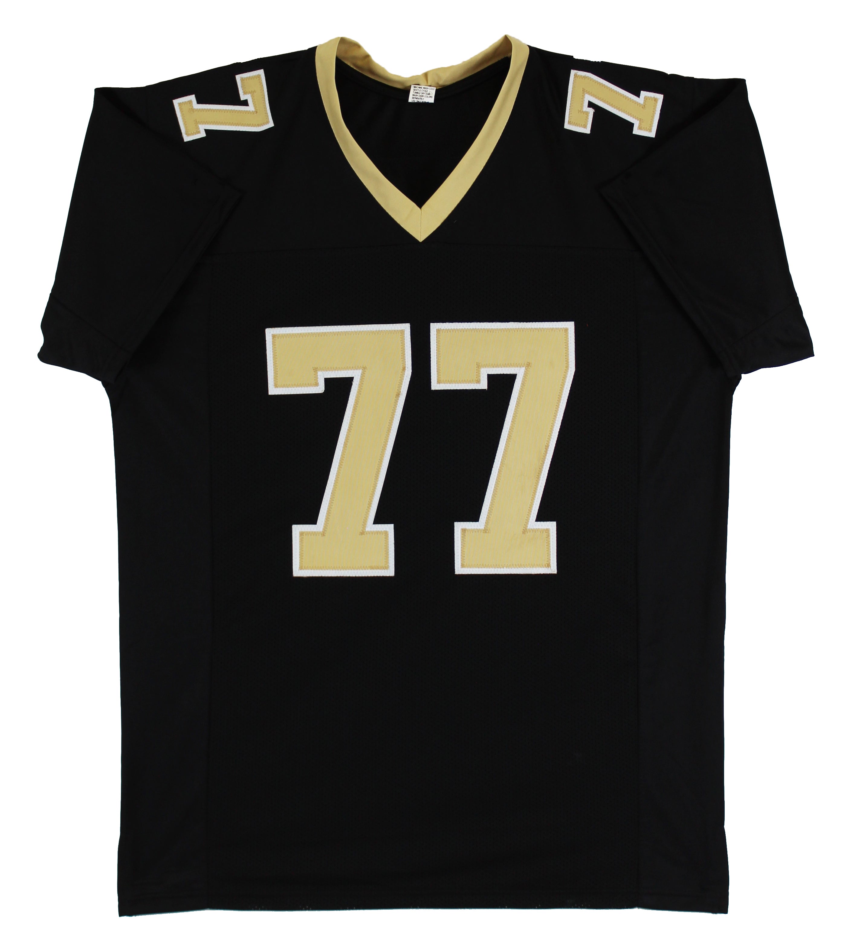 Willie Roaf "HOF 12" Authentic Signed Black Pro Style Jersey BAS Witnessed