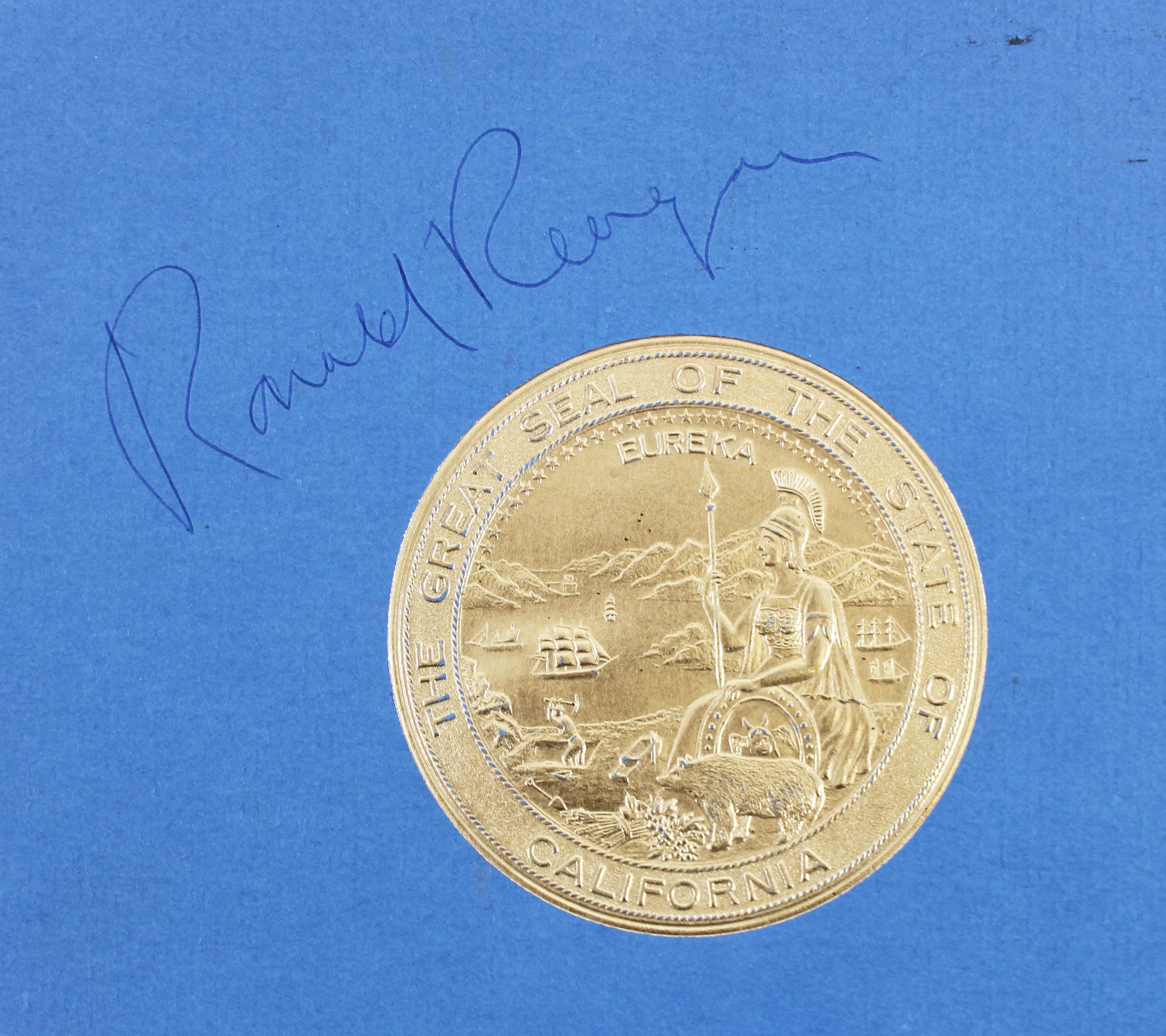 Ronald Reagan Signed 1967 California Gubernatorial Inaugural Concert Program BAS