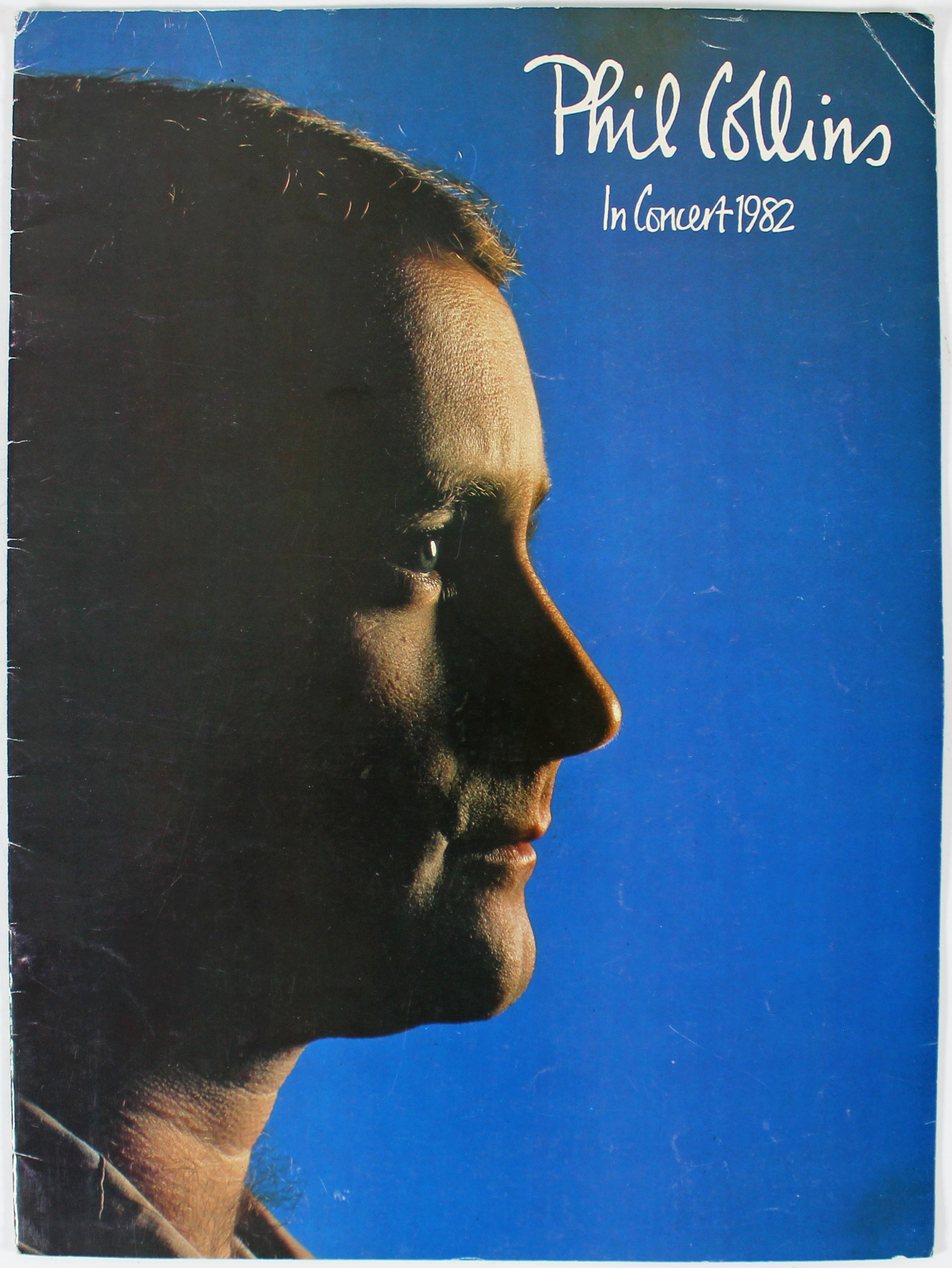 Genesis Phil Collins In Concert 1982 Magazine Un-signed
