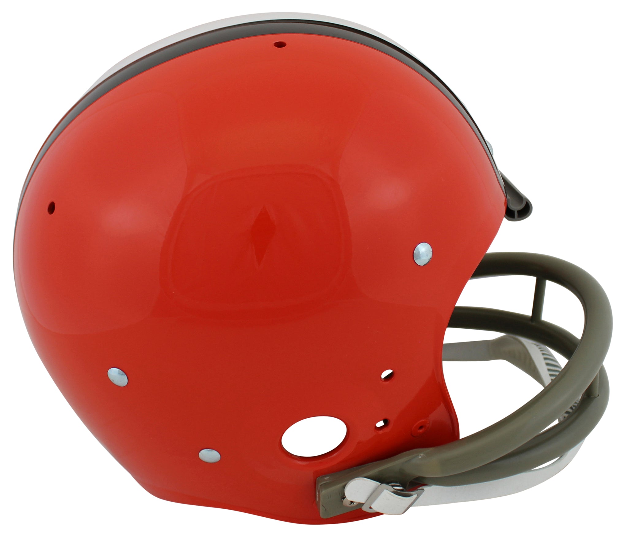 cleveland browns football helmet Cleveland Browns Riddell TK 2 Bar Full Size Helmet Un-signed