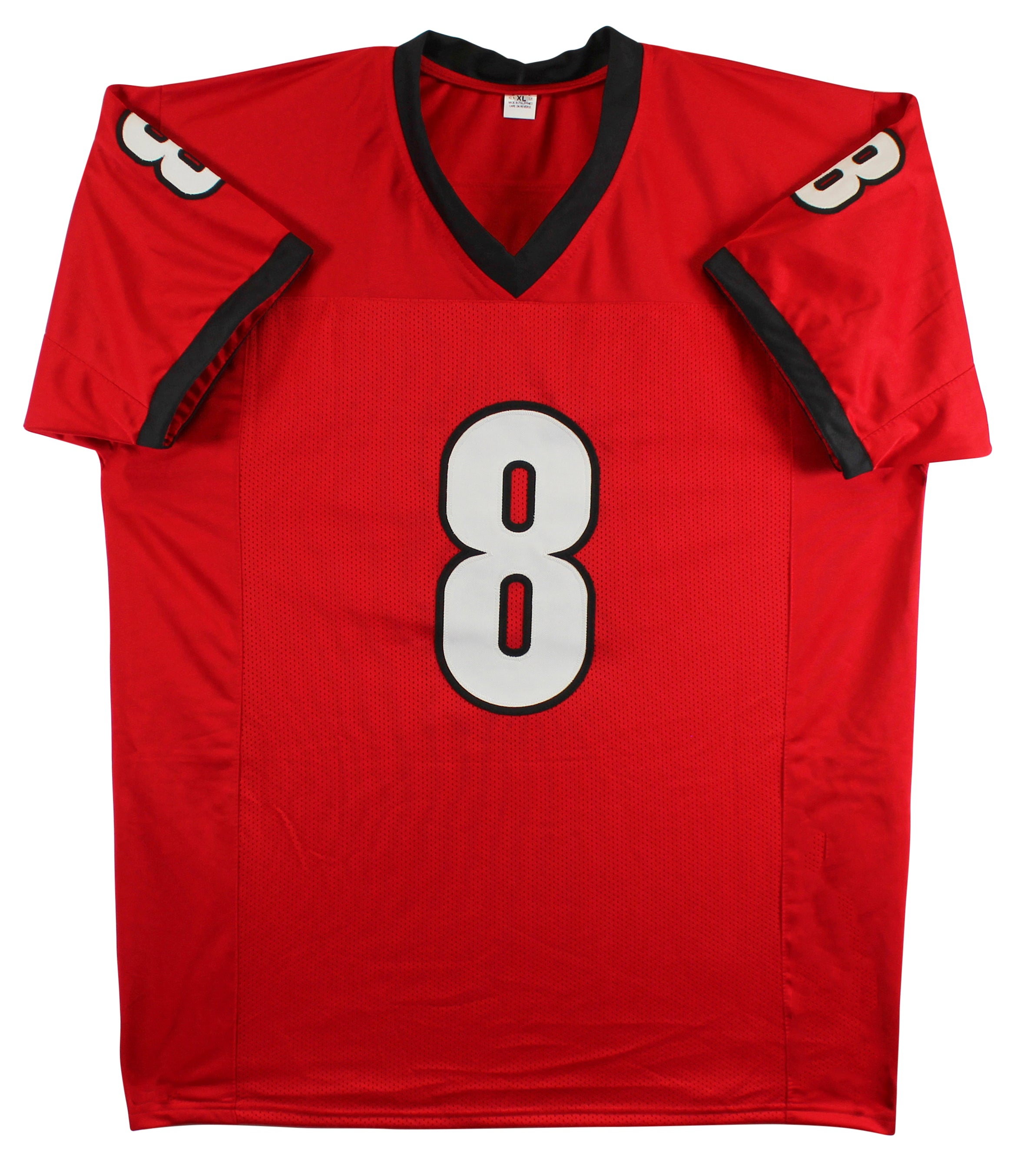 Georgia A.J. Green Authentic Signed Red Pro Style Jersey BAS Witnessed