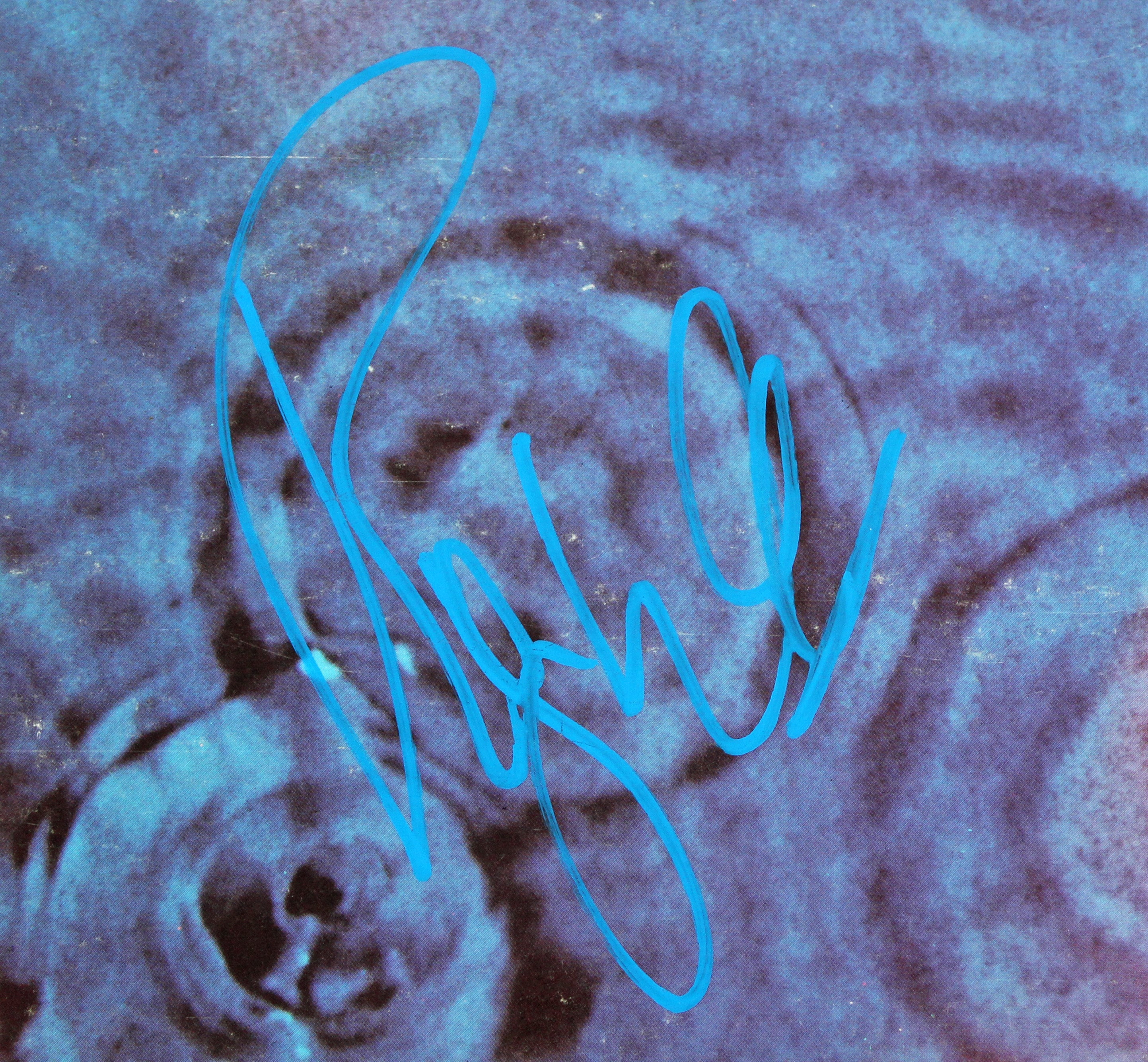 Roger Waters Pink Floyd Authentic Signed Meddle Album Cover BAS #AB12235