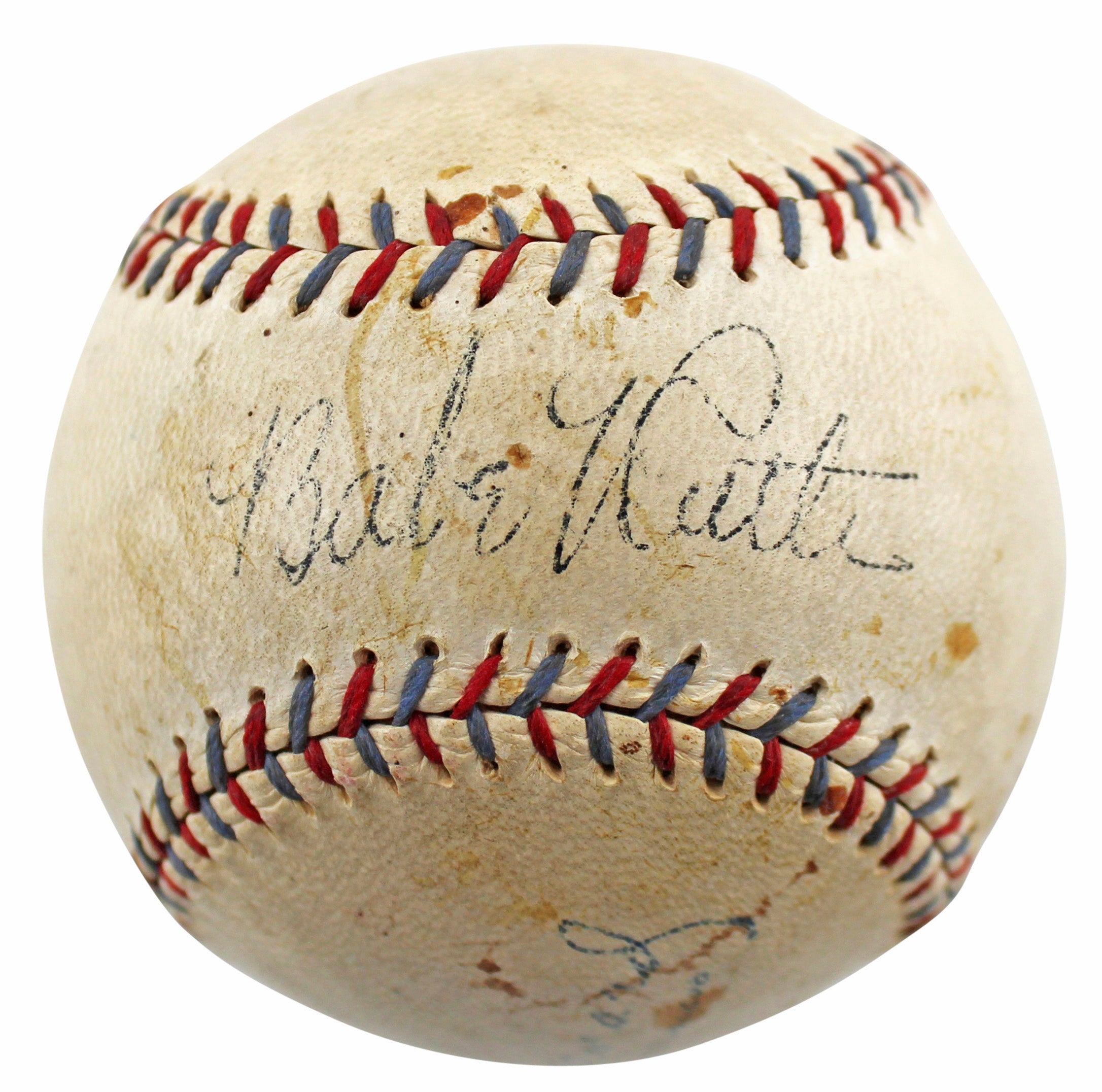 Yankees Babe Ruth Authentic Signed 1929-31 Reach Oal Baseball BAS JSA & PSA LOAs