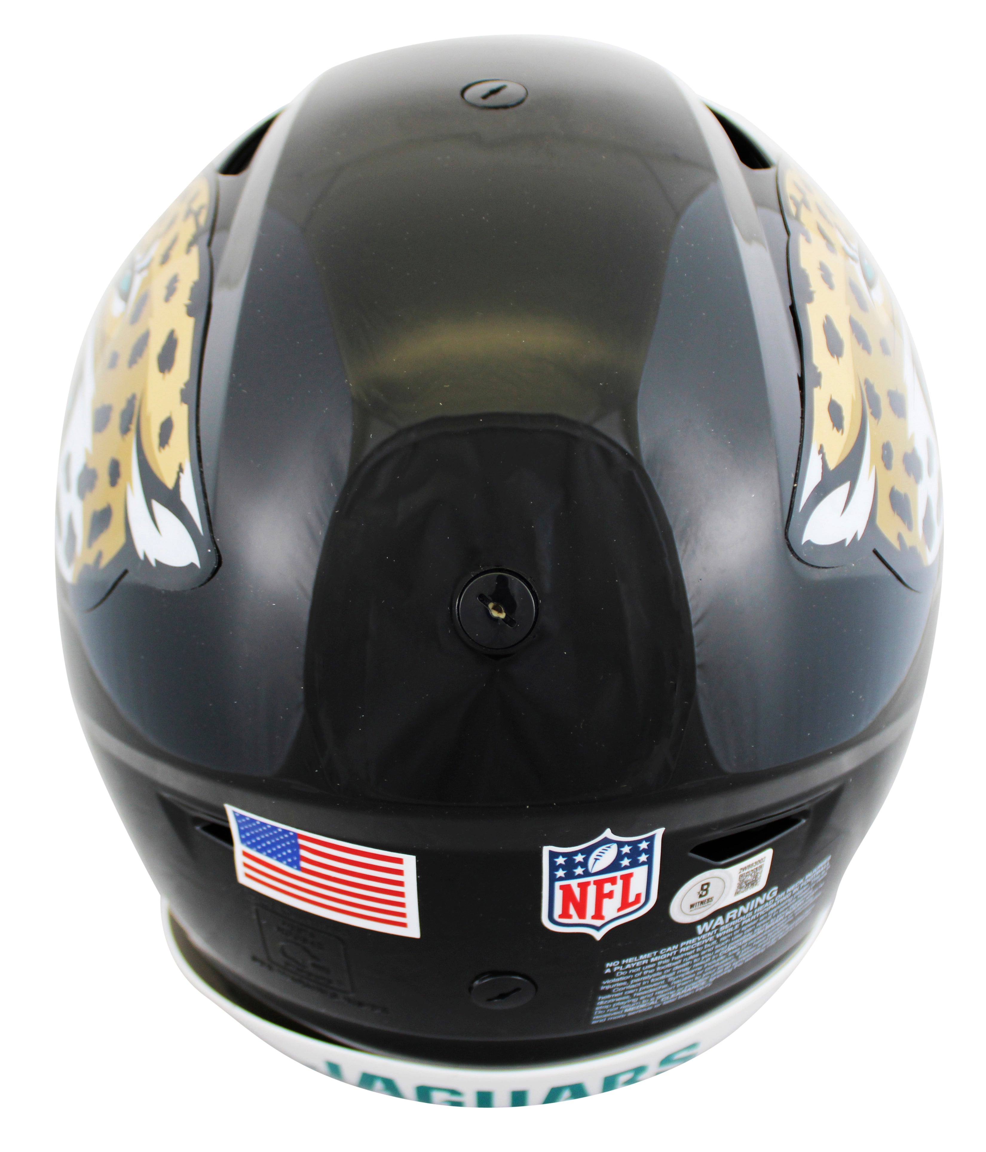 Jaguars Travis Hunter Authentic Signed Speed Flex Full Size Helmet BAS Witnessed