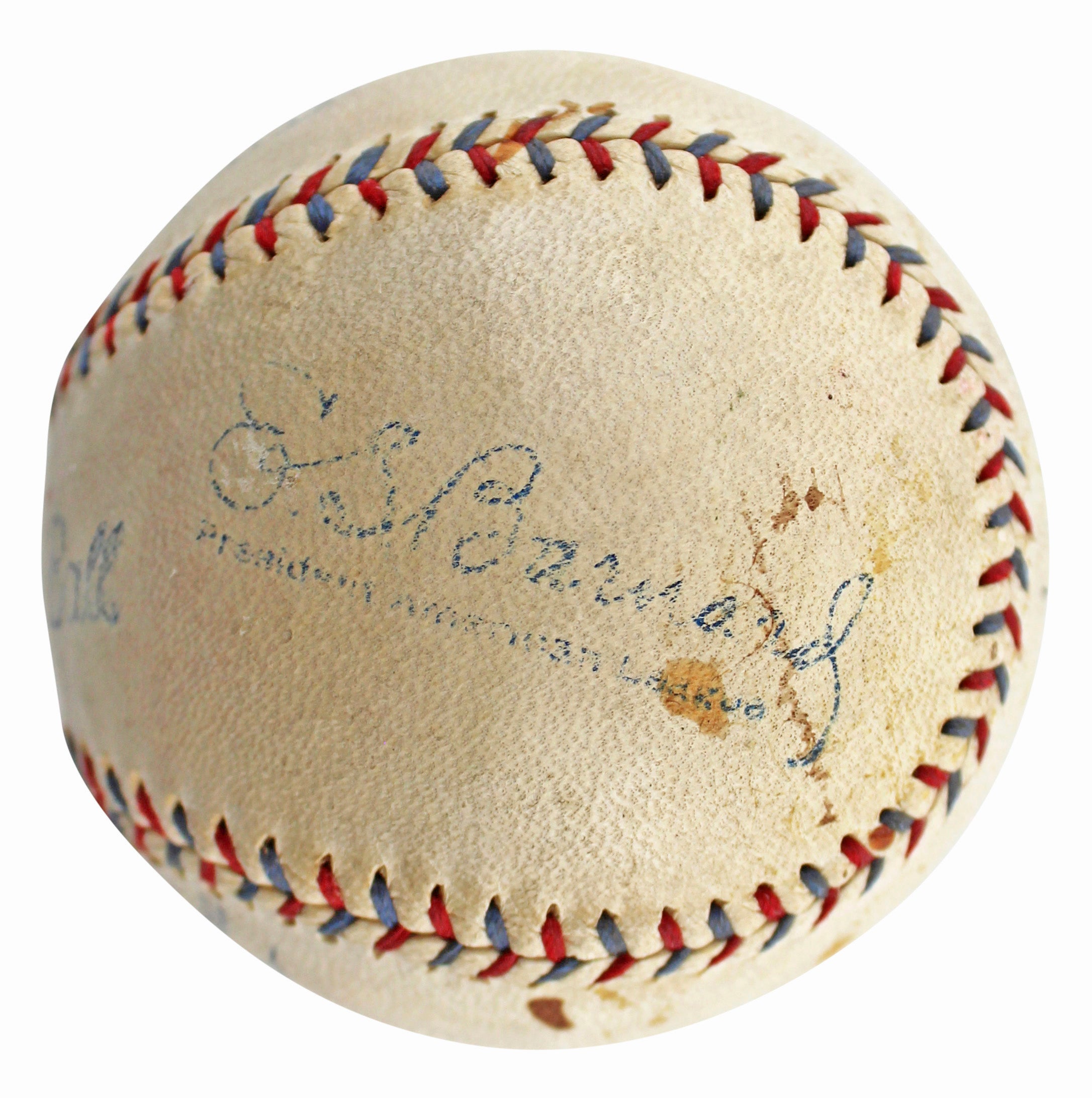 Yankees Babe Ruth Authentic Signed 1929-31 Reach Oal Baseball BAS JSA & PSA LOAs