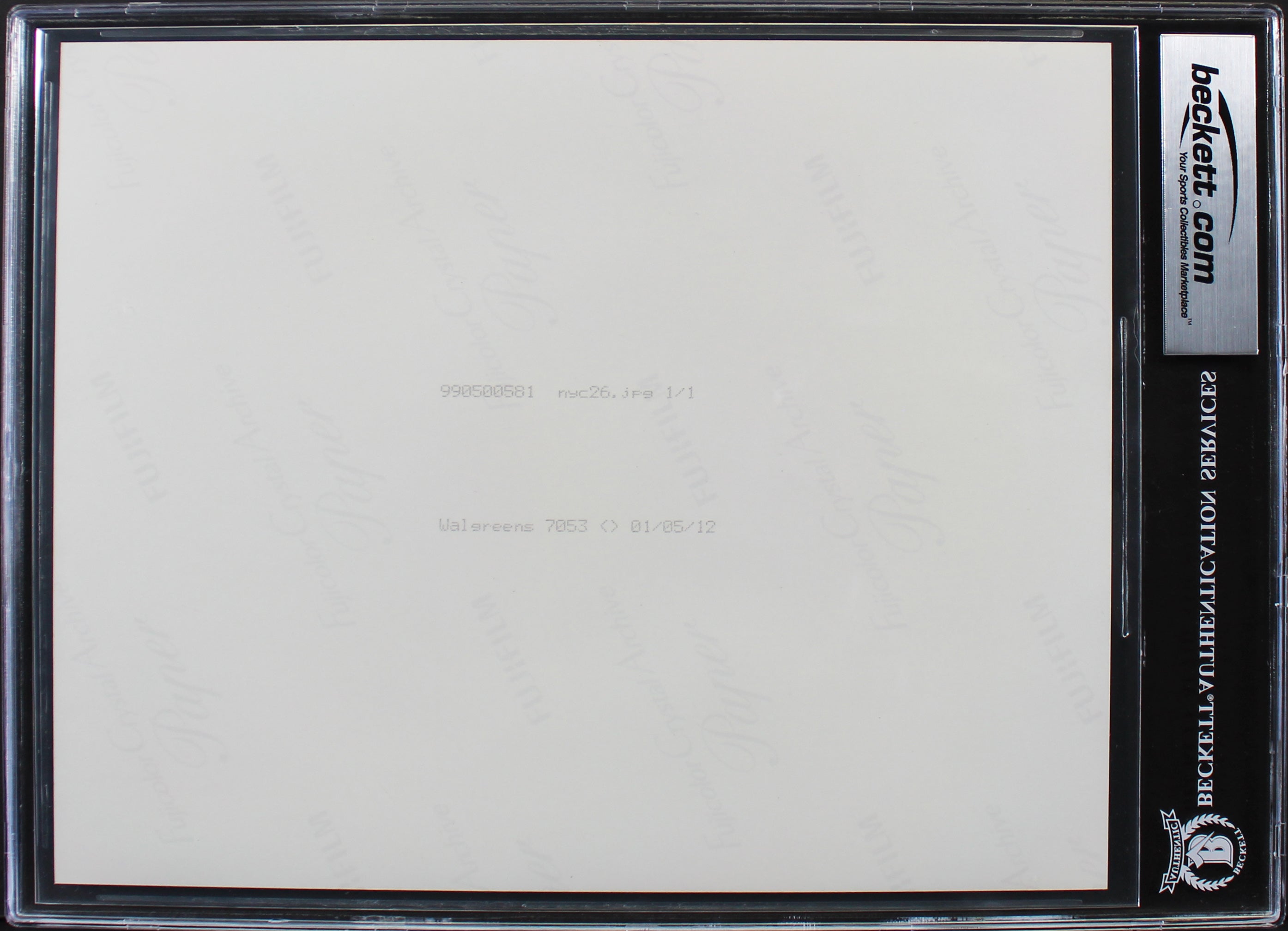 George Lucas Star Wars Authentic Signed 8x10 Photo Auto Graded 10! BAS Slabbed