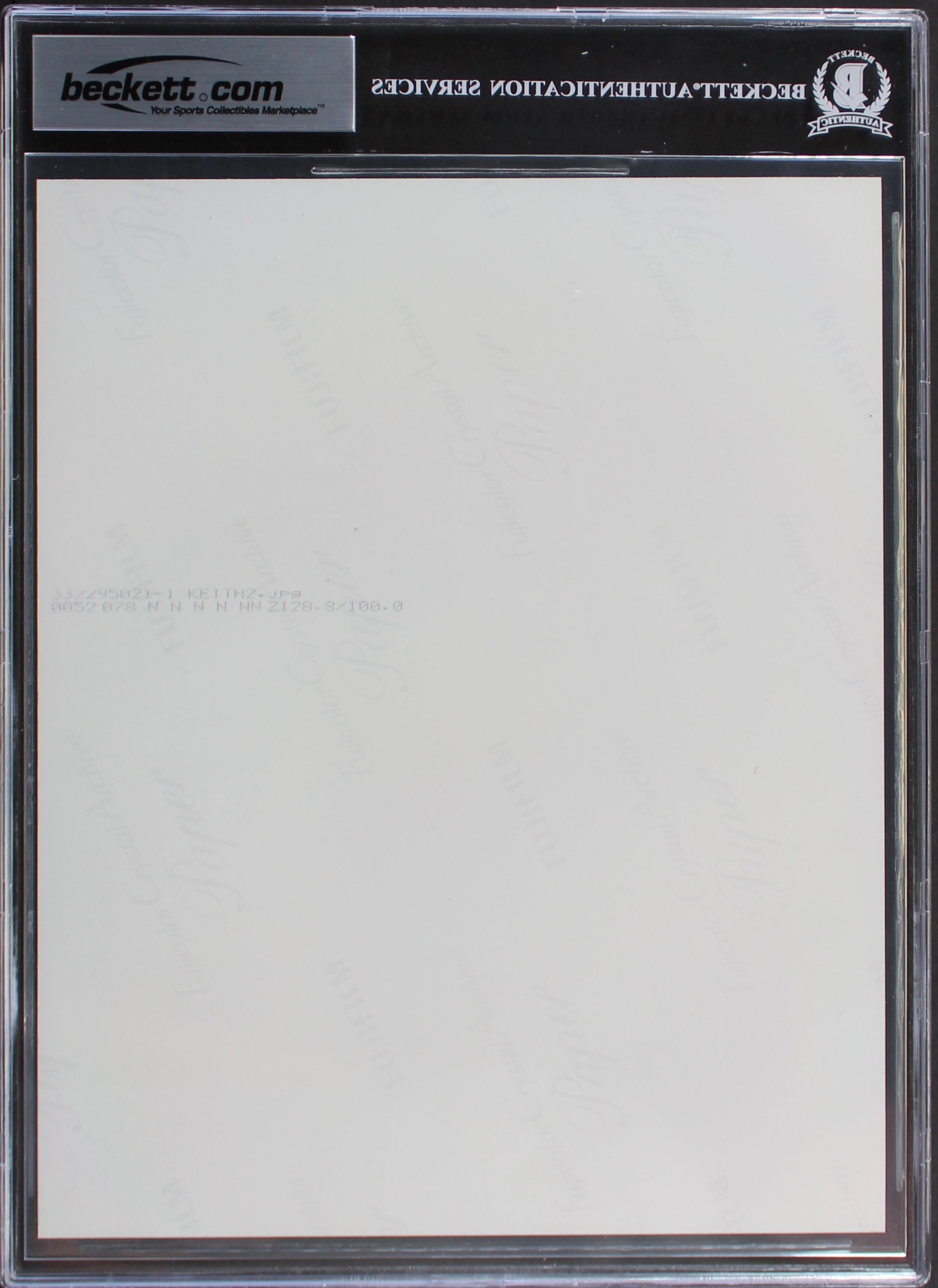 Keith Richards Rolling Stones Authentic Signed 8x10 Photo Auto 10! BAS Slabbed