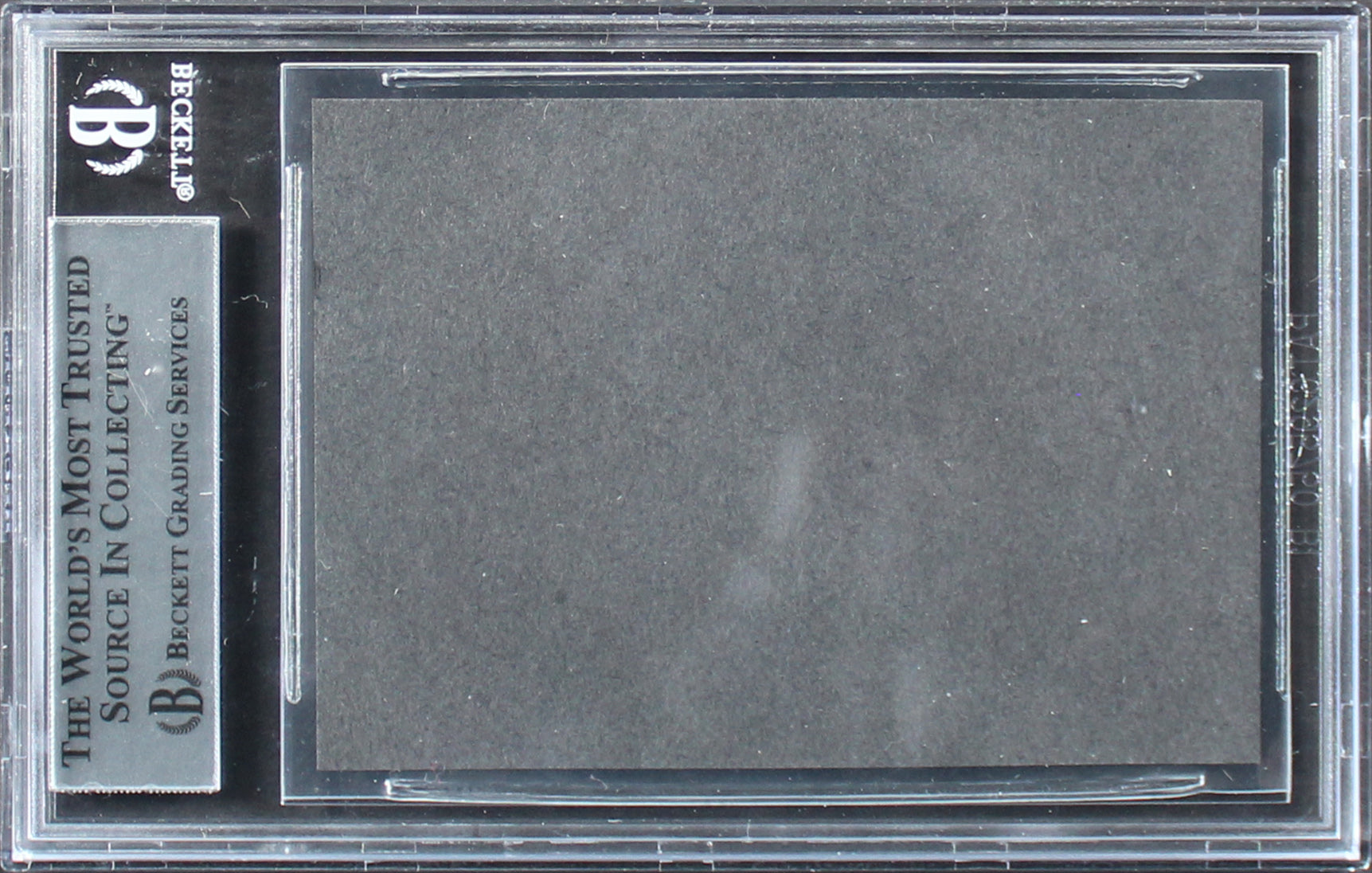 Martin Van Buren Authentic Signed .5x2.5 Cut Signature Autographed BAS Slabbed