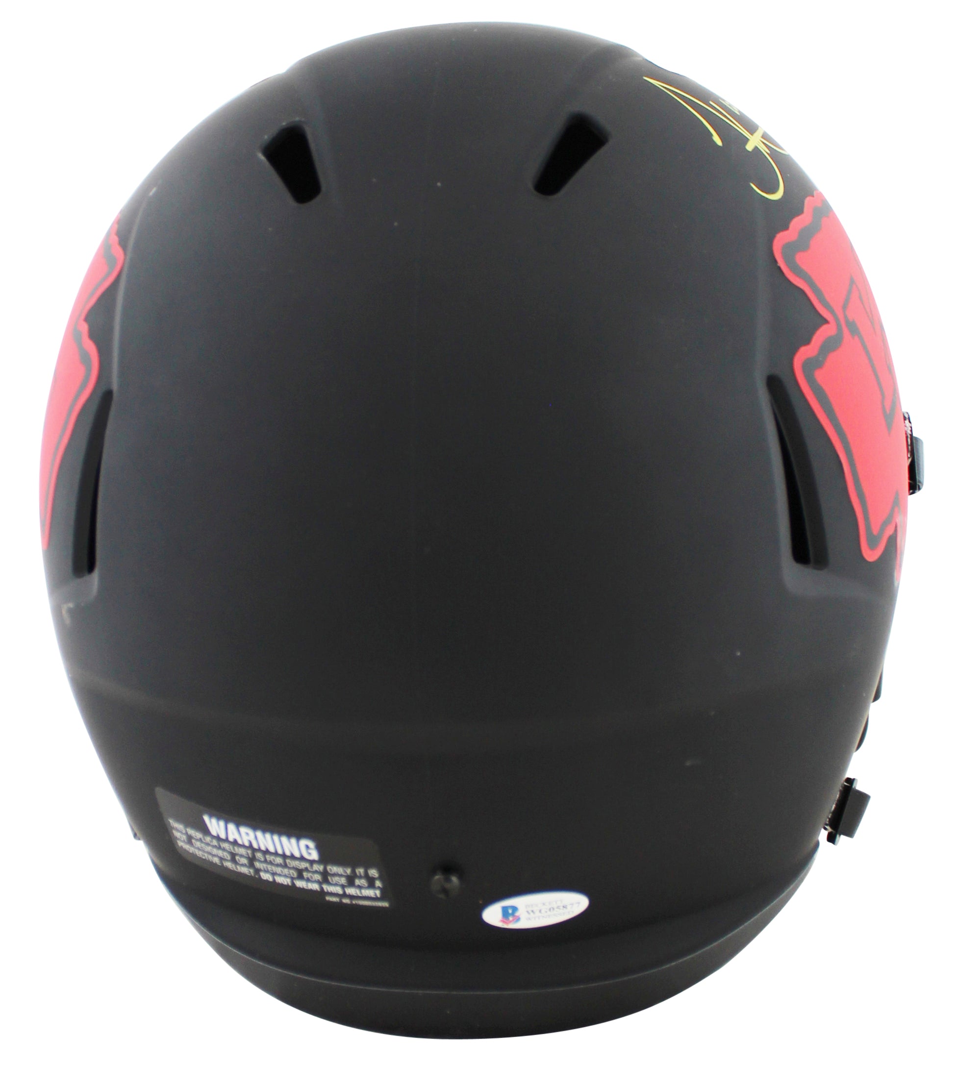 Chiefs Tyreek Hill Authentic Signed Eclipse Full Size Speed Rep Helmet BAS Wit
