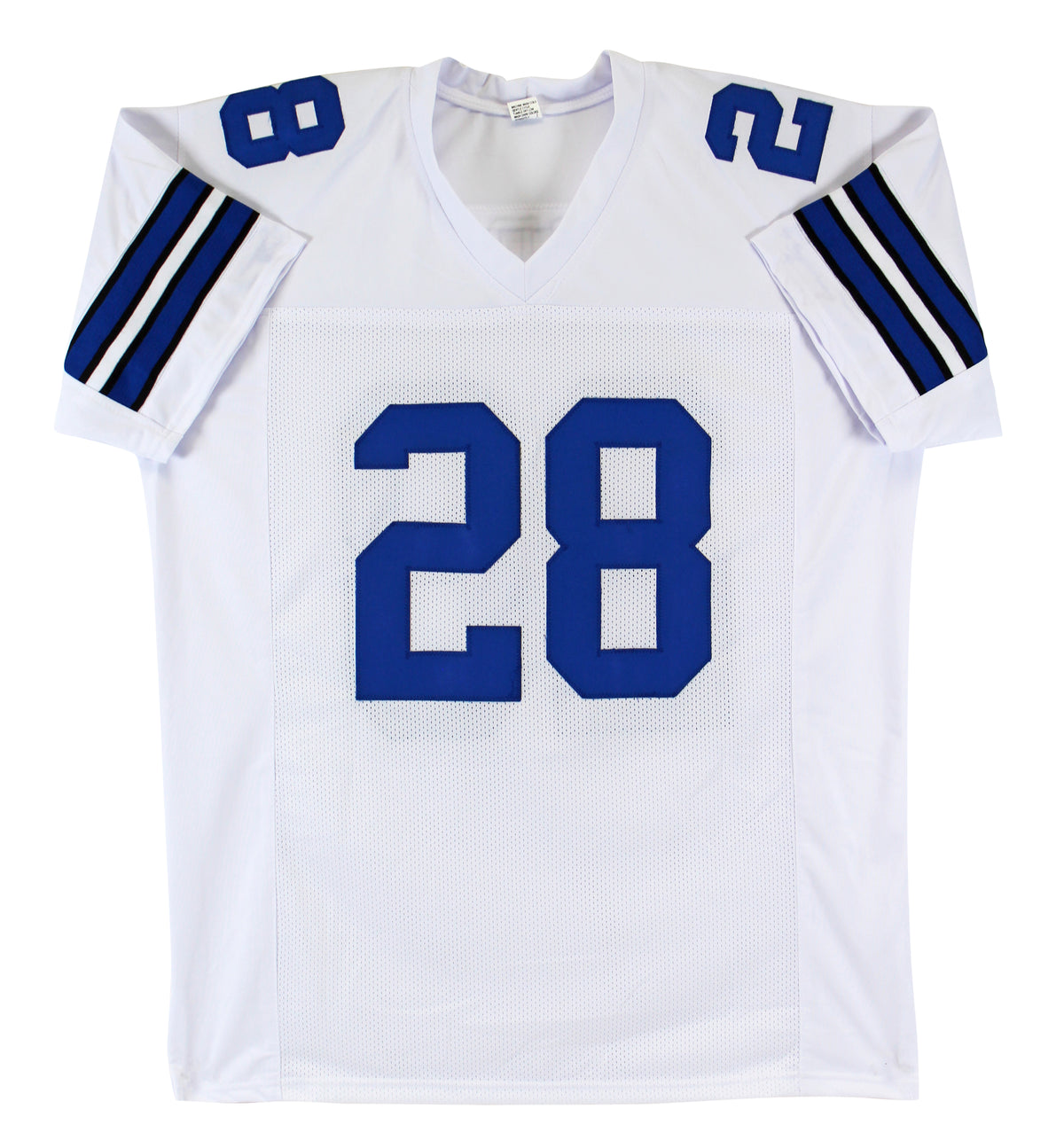 Cowboys Darren Woodson "3x SB Champ!" Authentic Signed White Jersey BAS Witness