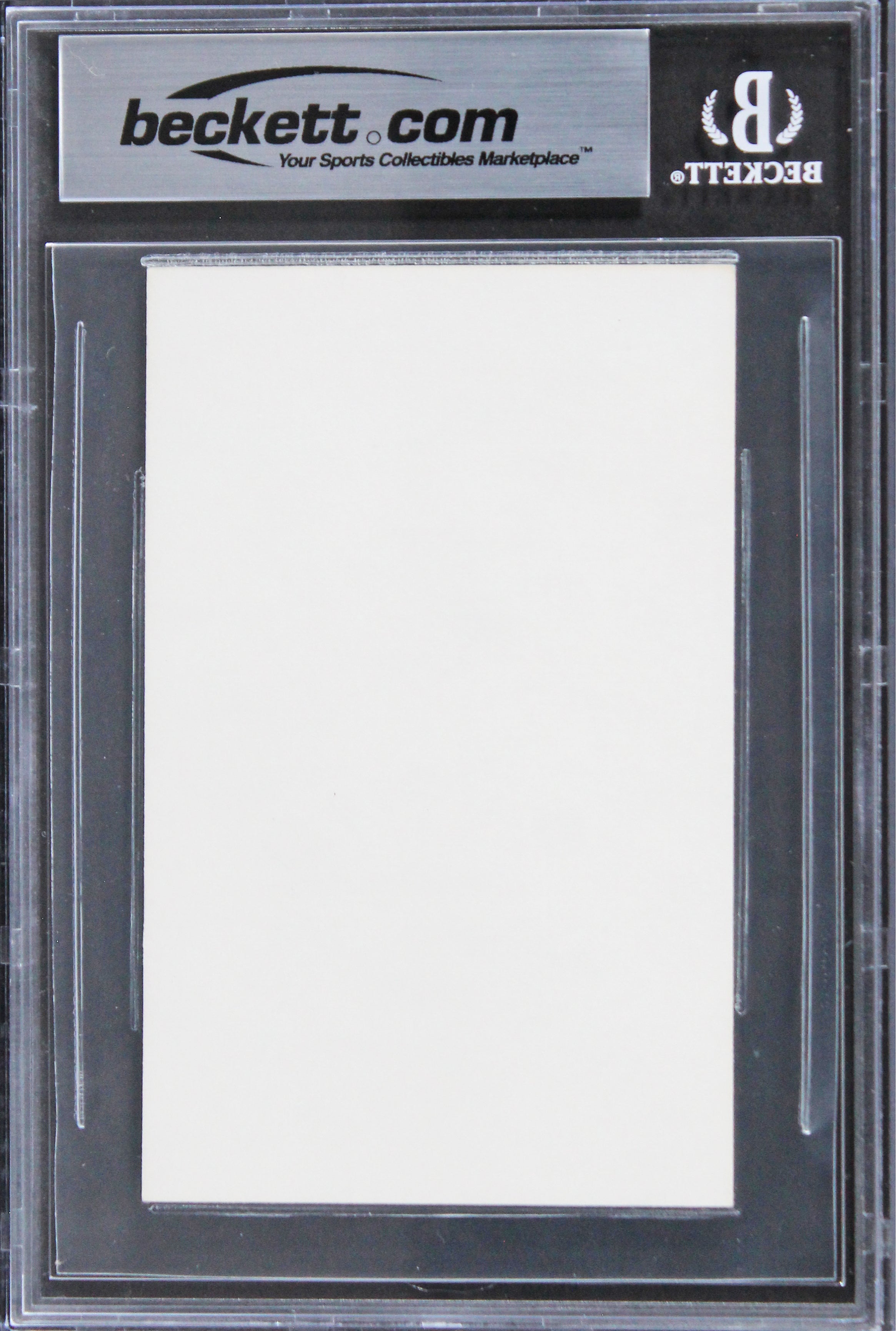 Beatrice Arthur The Golden Girls Authentic Signed 3x5 Index Card BAS Slabbed